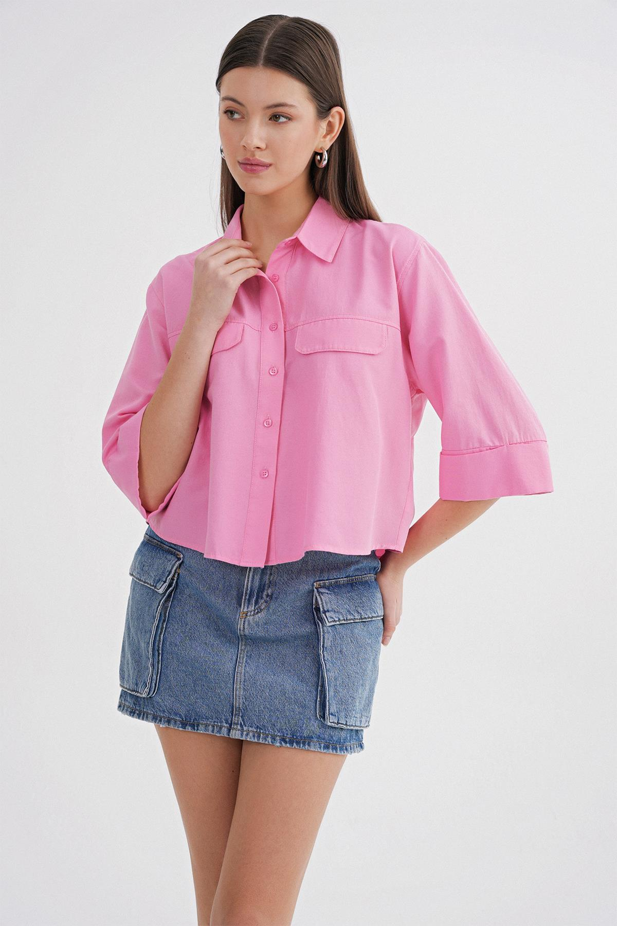4660-kadin-kisa-kol-crop-gomlek-pembe-171ece.jpg