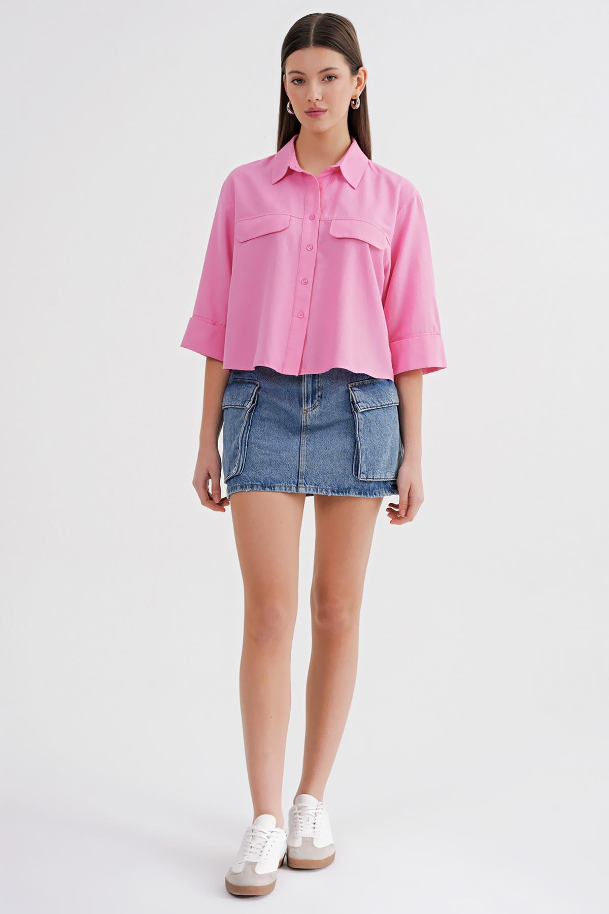 4660-kadin-kisa-kol-crop-gomlek-pembe-f785c7.jpg
