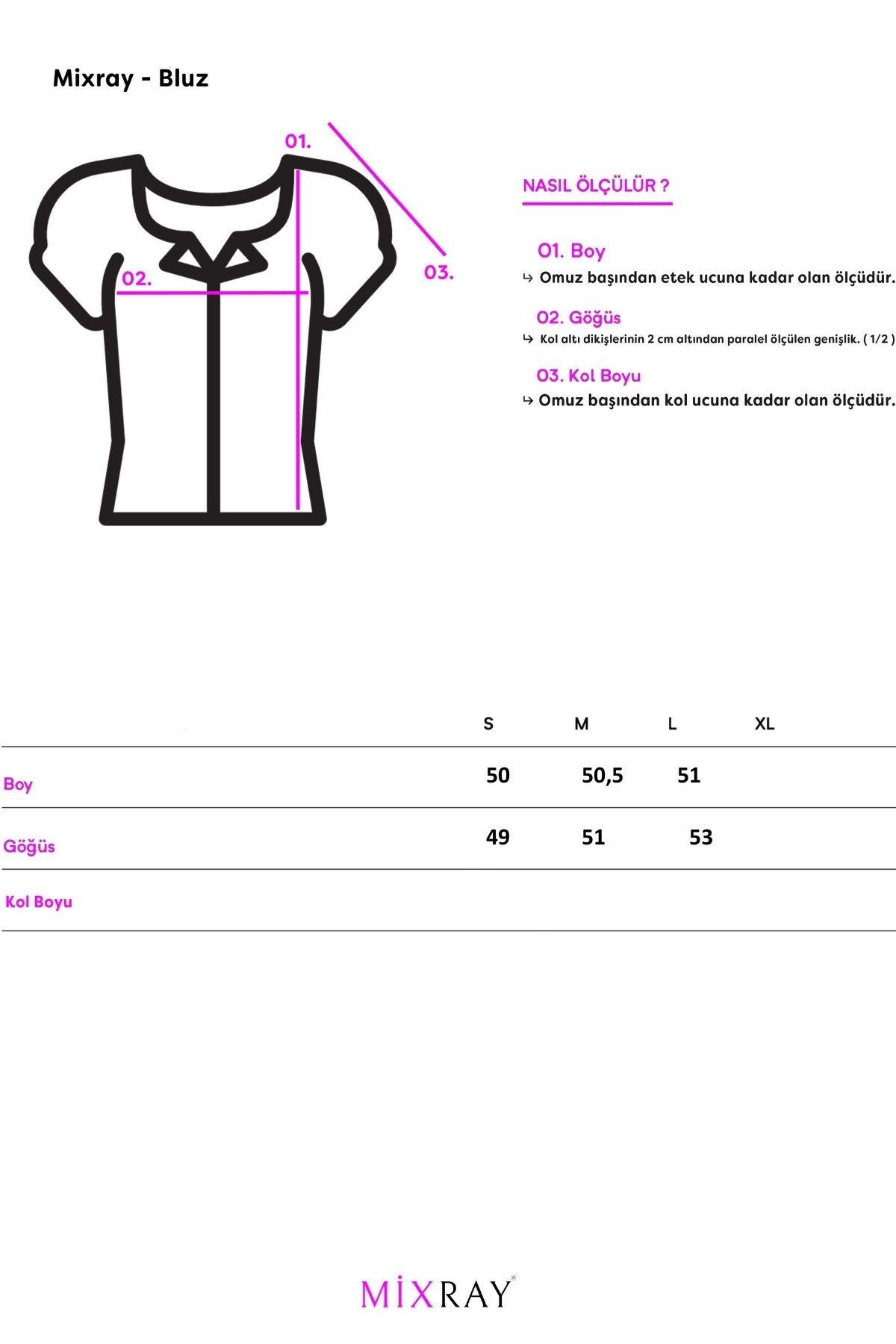 4666 Kadın Toka Detaylı Modal Bluz Siyah