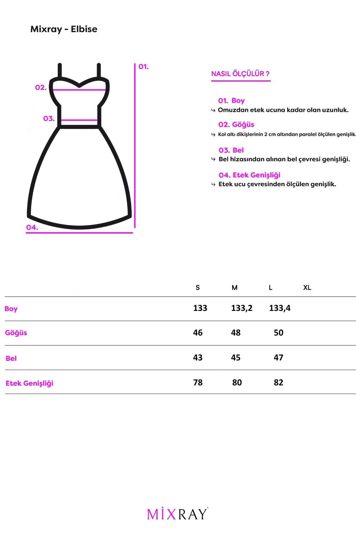 4694 Kadın Cepli V Yaka Uzun Basic Elbise Bordo