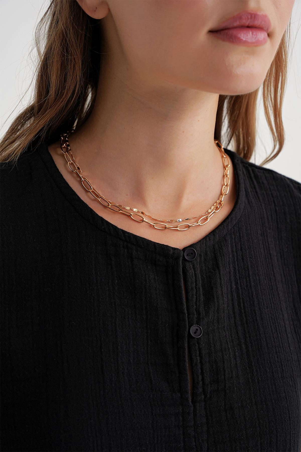 4713 Kadın Beli Büzgülü Kolu Lastikli Bol Müslin Bluz Siyah