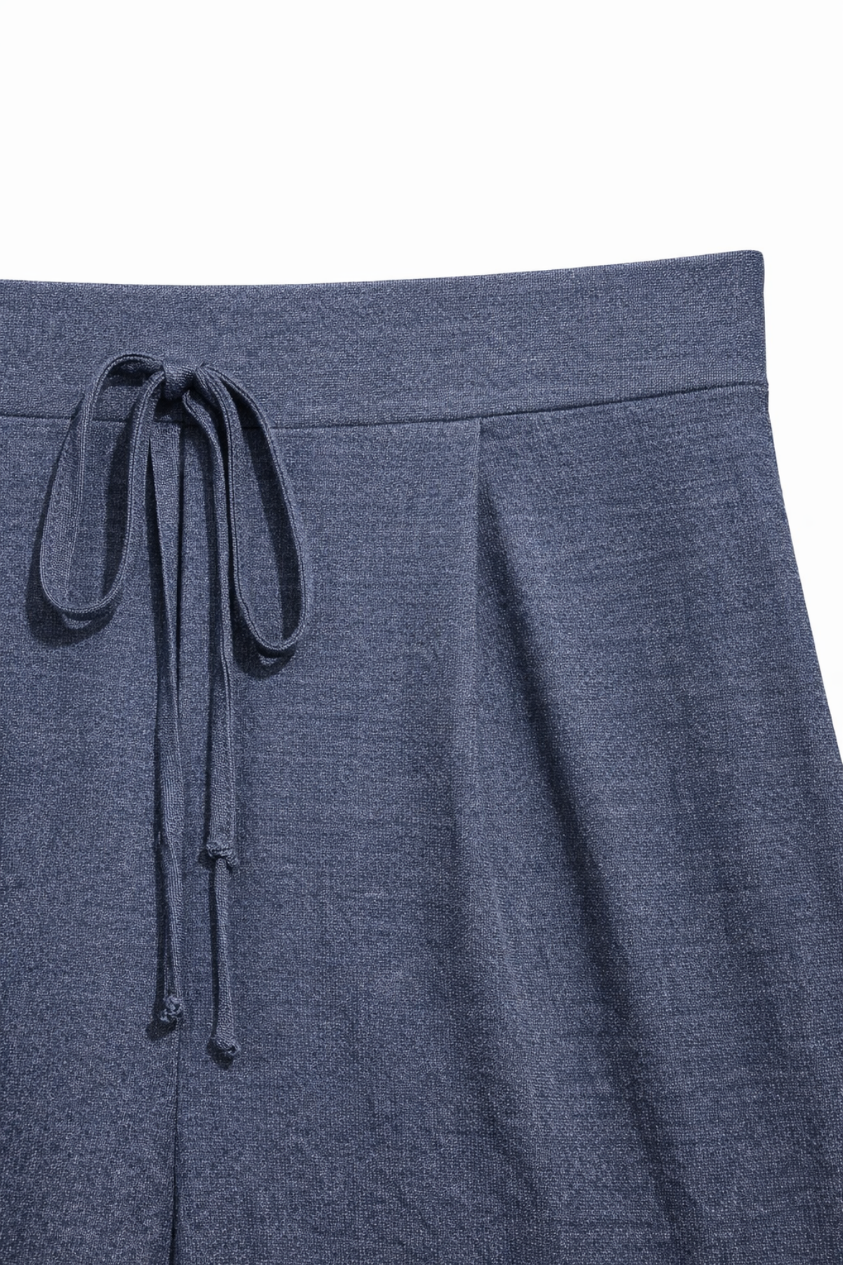 4890 Kadın Palazzo Dökümlü Pantolon Lacivert