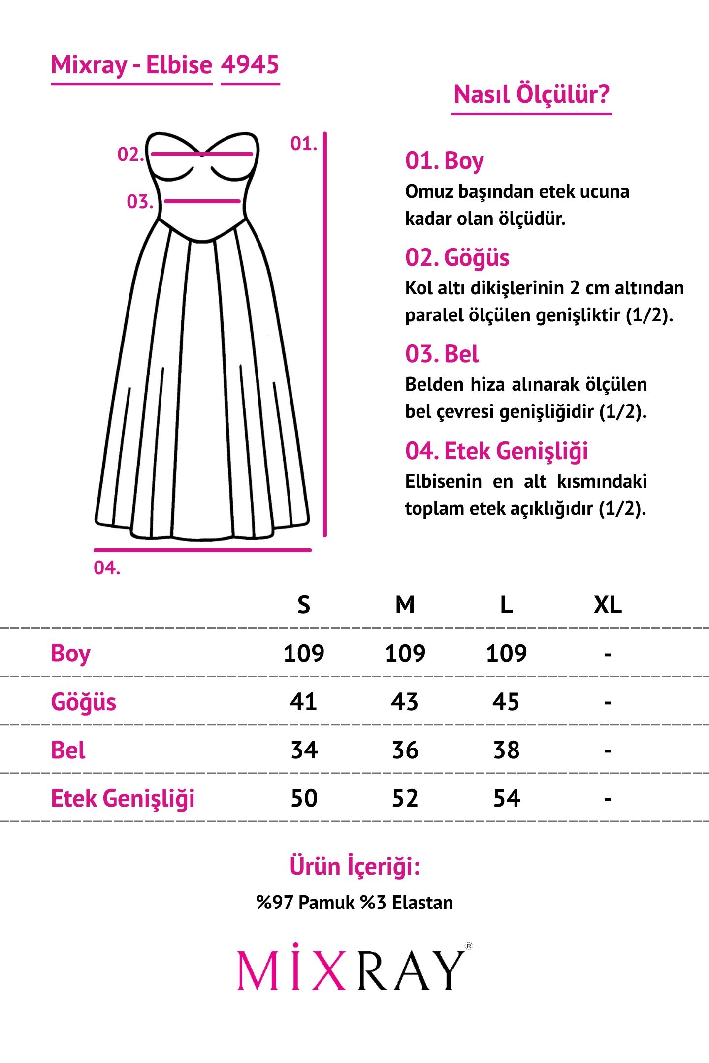 4945 Kadın Puantiyeli Korse Detaylı Midi Elbise Kahve