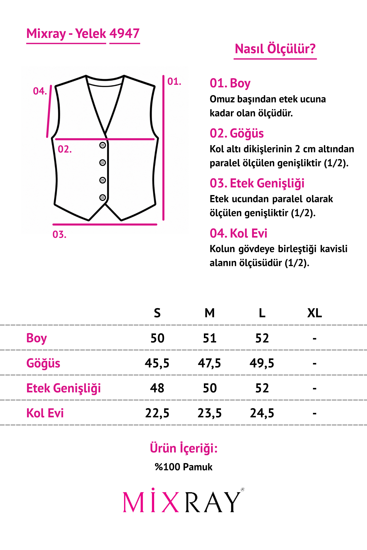 4947 Kadın Kolsuz Düğmeli Yelek Naturel