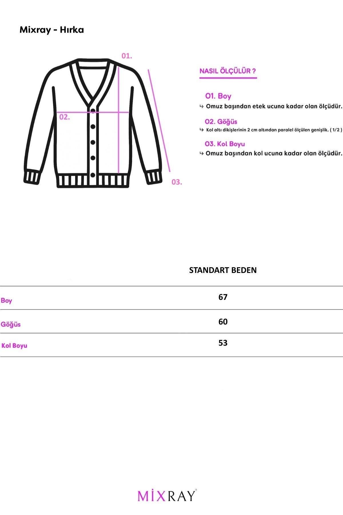 6937 Kadın Baklava Desenli Oversize Triko Hırka Siyah