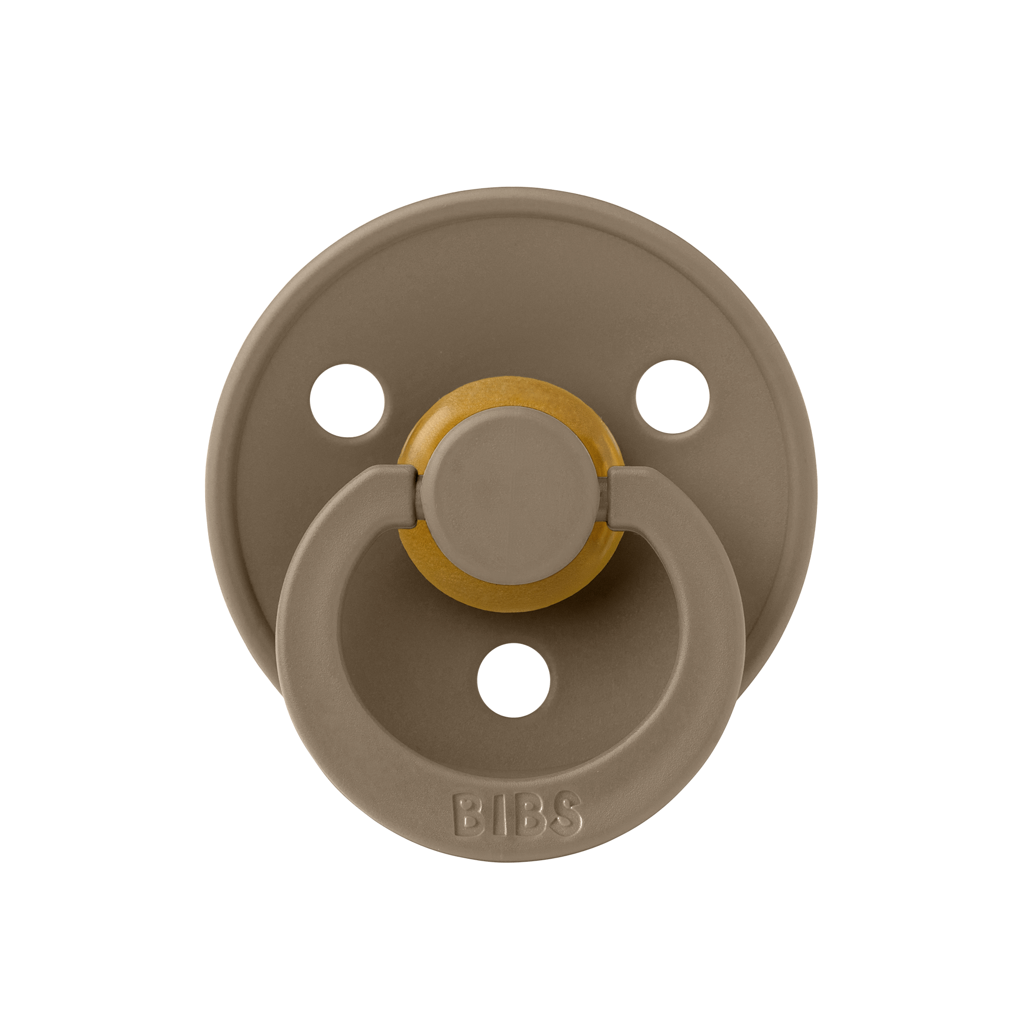 BIBS COLOUR SINGLE LATEX/DARK OAK 0-6 AY DARK OAK
