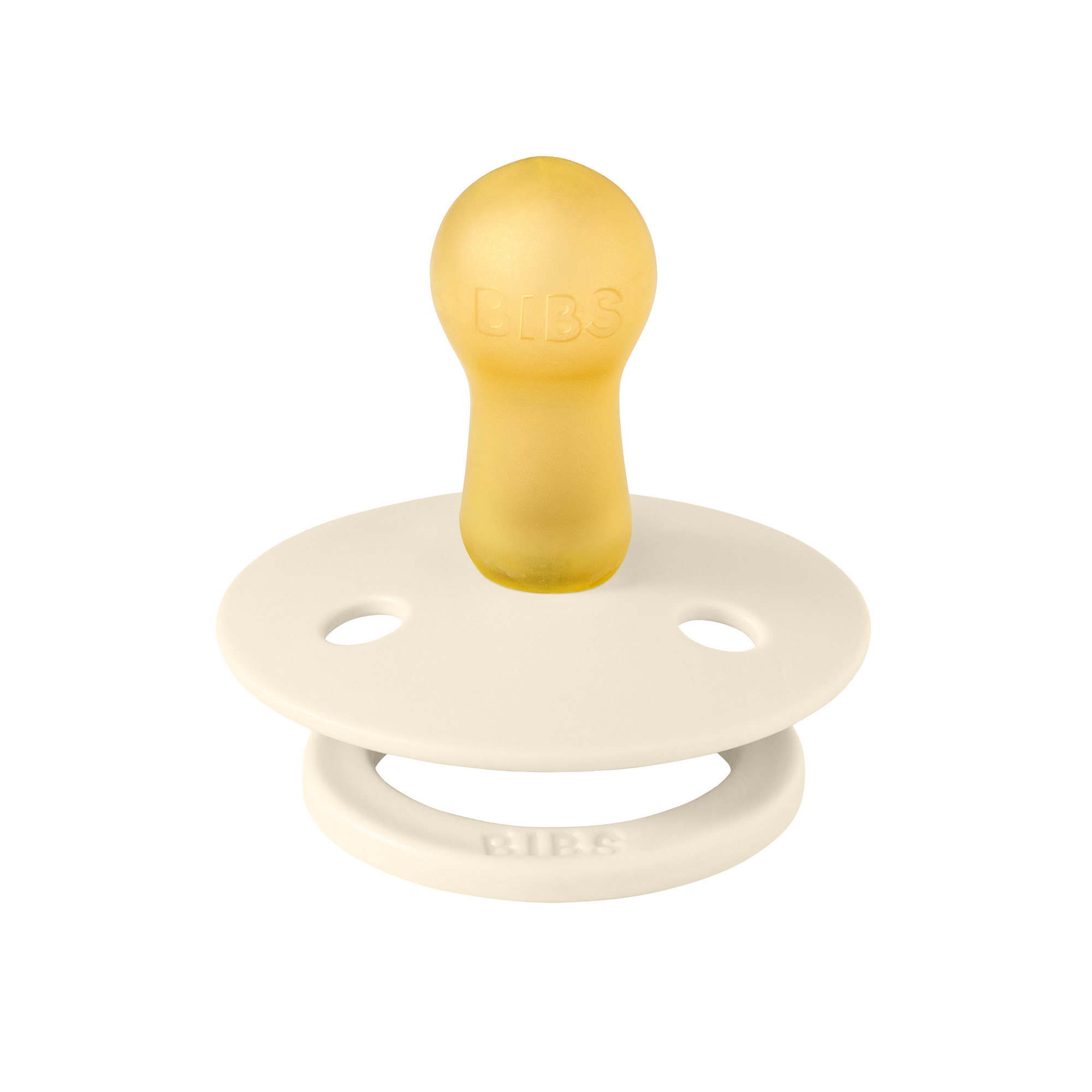 BIBS COLOUR SINGLE LATEX/IVORY 6+AY IVORY