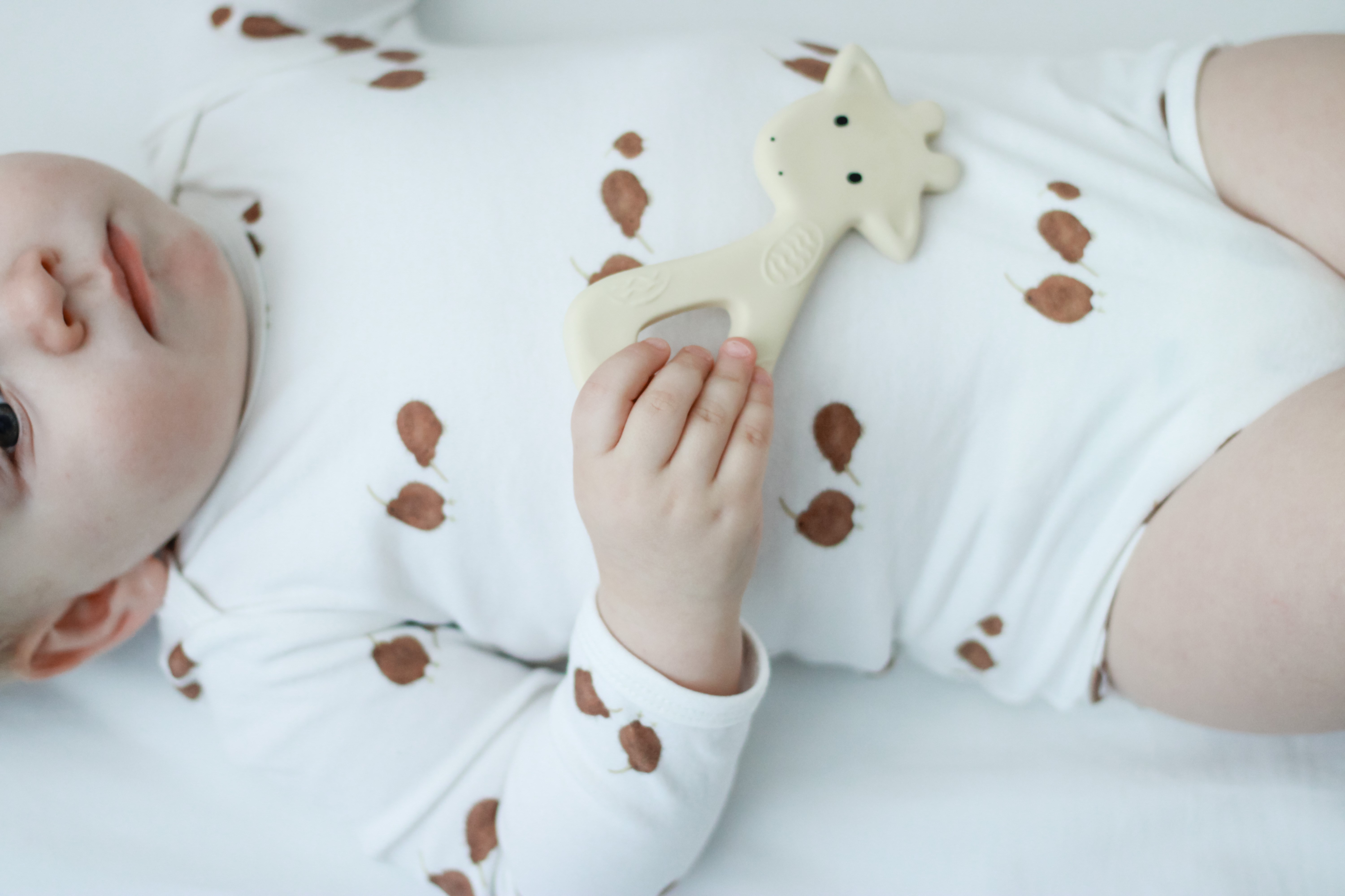 BIBS Tikiri Doğal Kauçuk Diş Kaşıyıcı - Giraffe STD