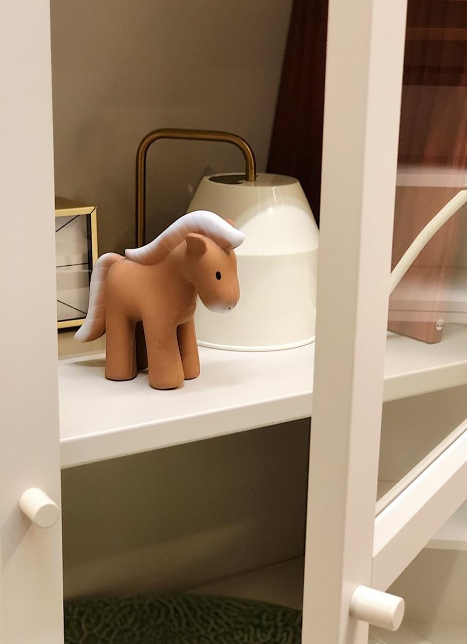 BIBS Tikiri Doğal Kauçuk Diş Kaşıyıcılı Oyuncak - Horse STD