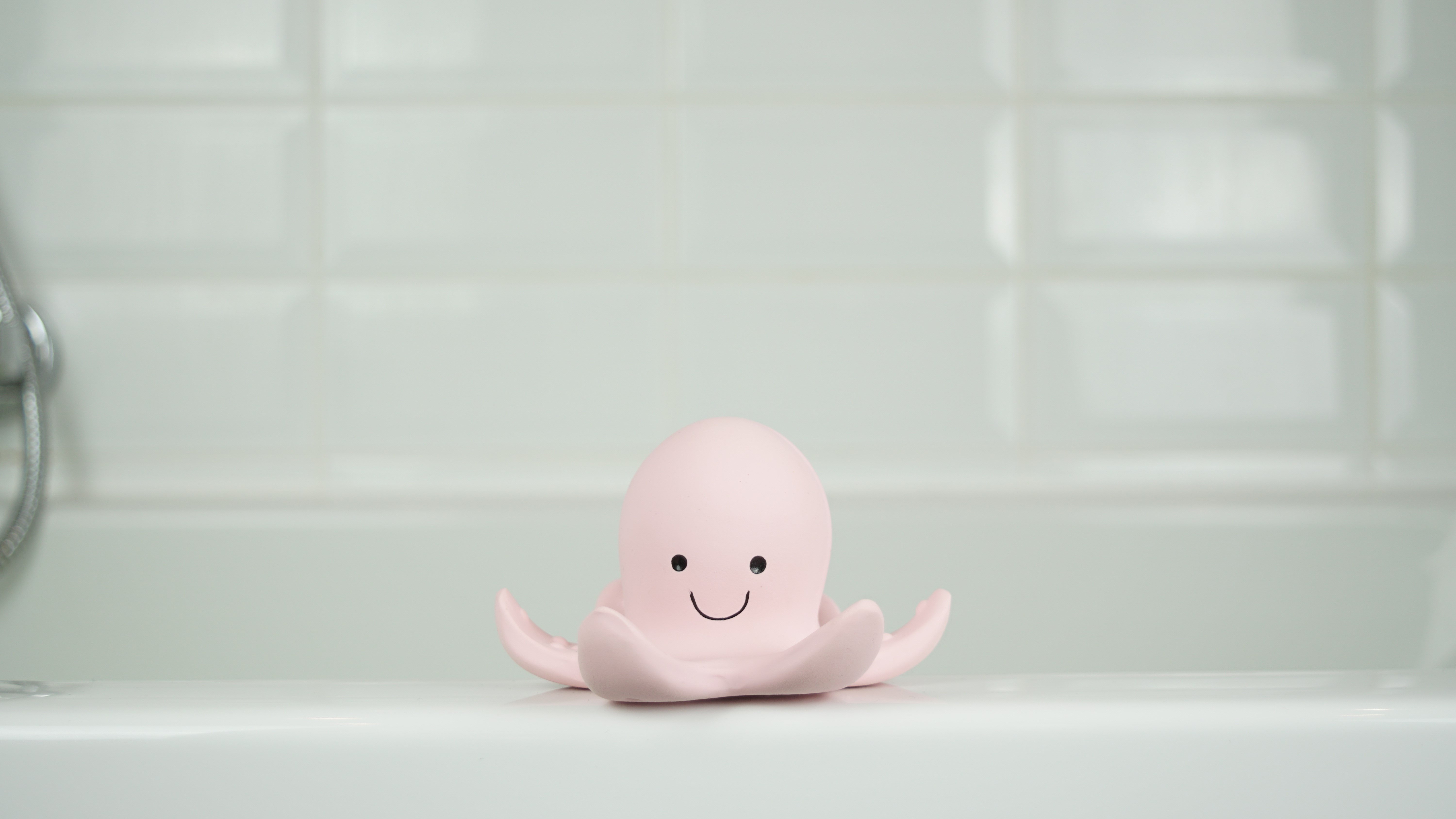 BIBS Tikiri Doğal Kauçuk Diş Kaşıyıcılı Oyuncak - Octopus STD