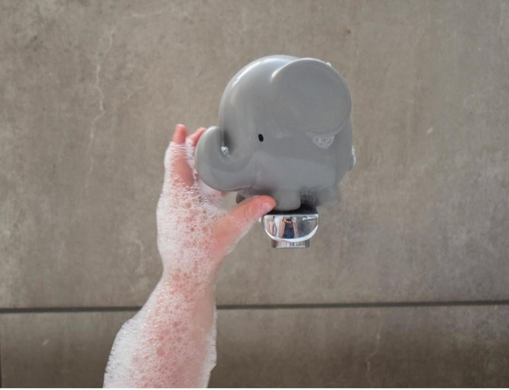 BIBS Tikiri Doğal Kauçuk Diş Kaşıyıcılı Oyuncak - Elephant STD