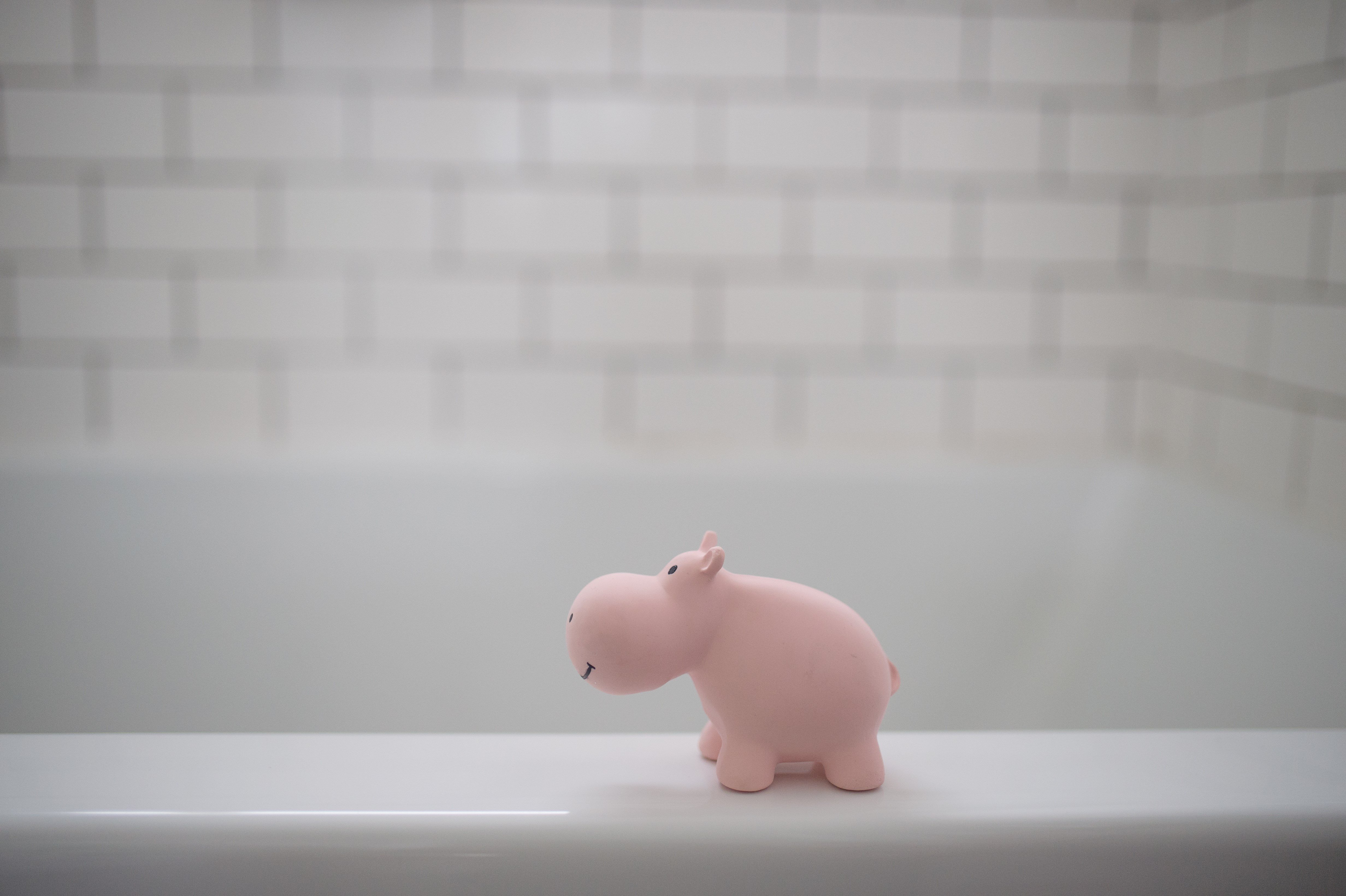 BIBS Tikiri Doğal Kauçuk Diş Kaşıyıcılı Oyuncak - Hippo STD