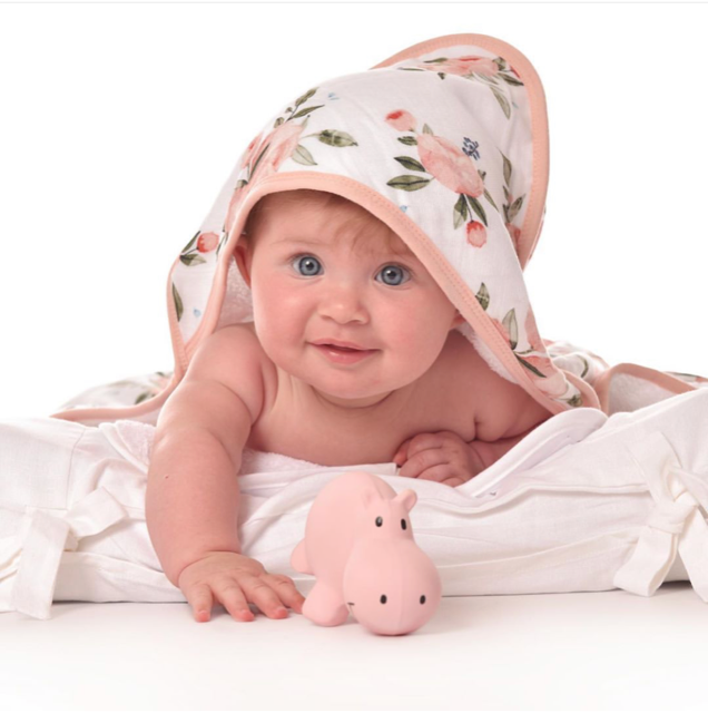 BIBS Tikiri Doğal Kauçuk Diş Kaşıyıcılı Oyuncak - Hippo STD