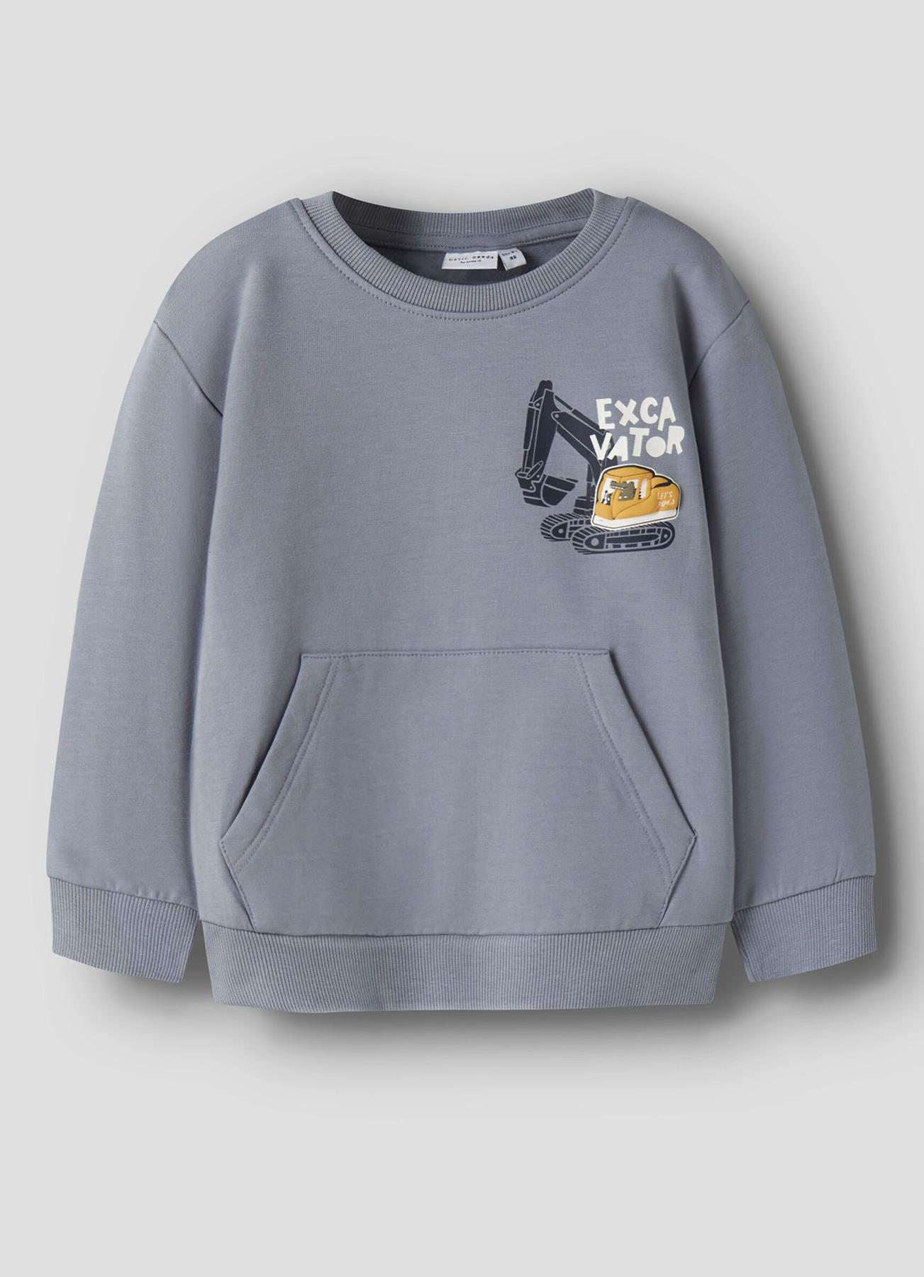 EŞOFMAN ÜSTÜ GRİ