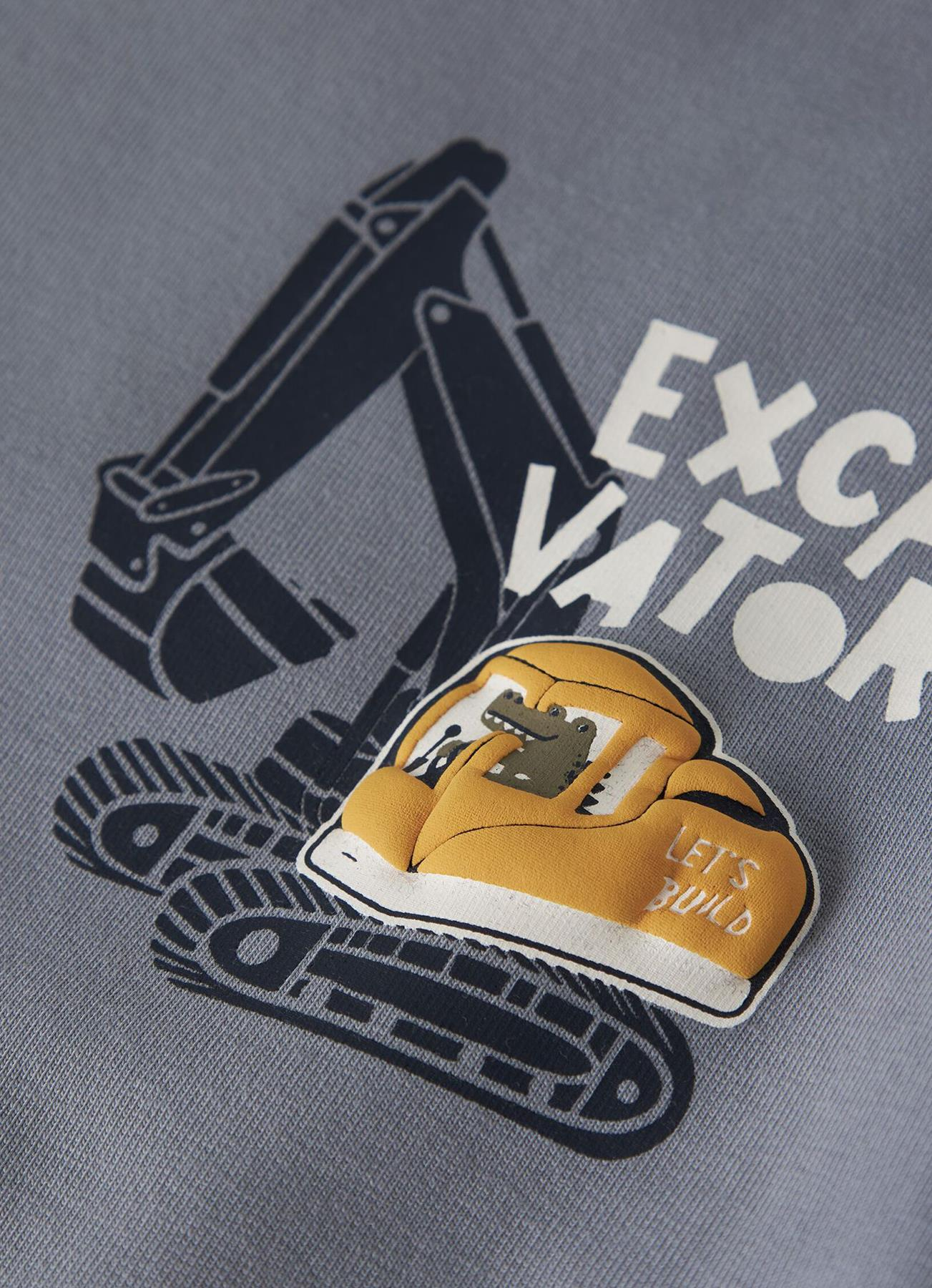 EŞOFMAN ÜSTÜ GRİ