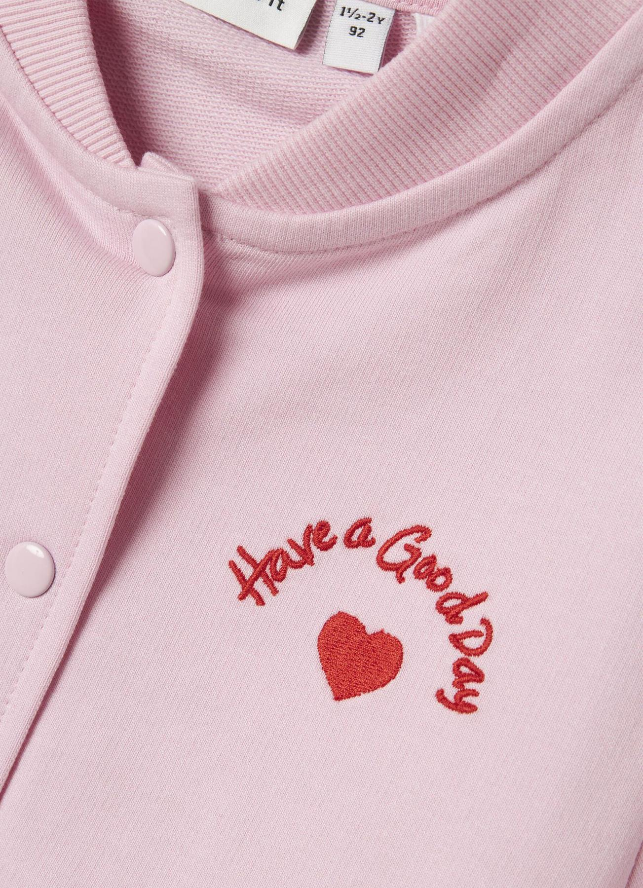 EŞOFMAN ÜSTÜ PEMBE