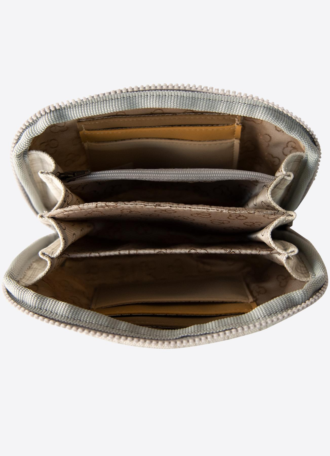 GLAM SEYAHAT ÇANTASI EKRU-GRİ