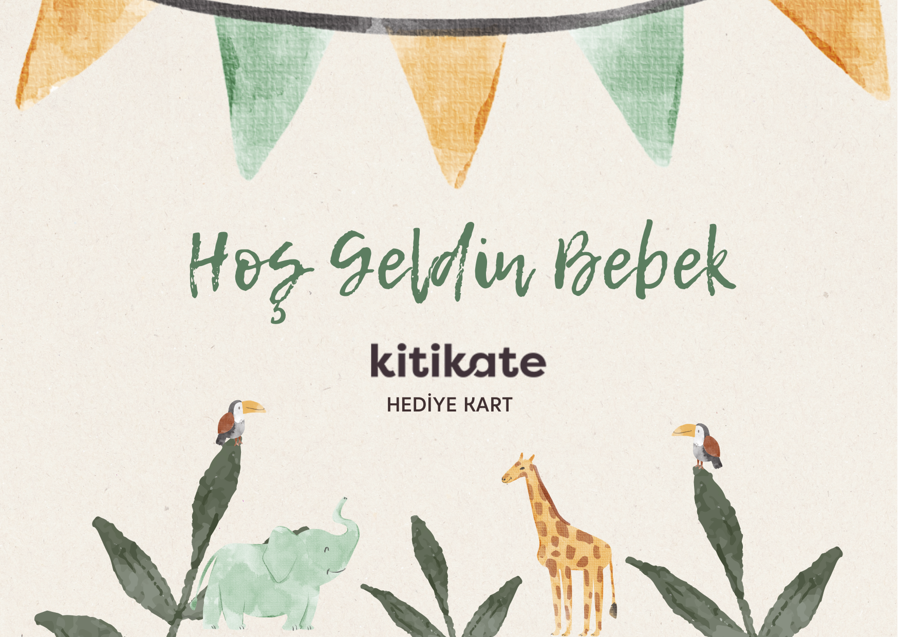 Hoş Geldin Bebek 500 TL Hediye Kartı