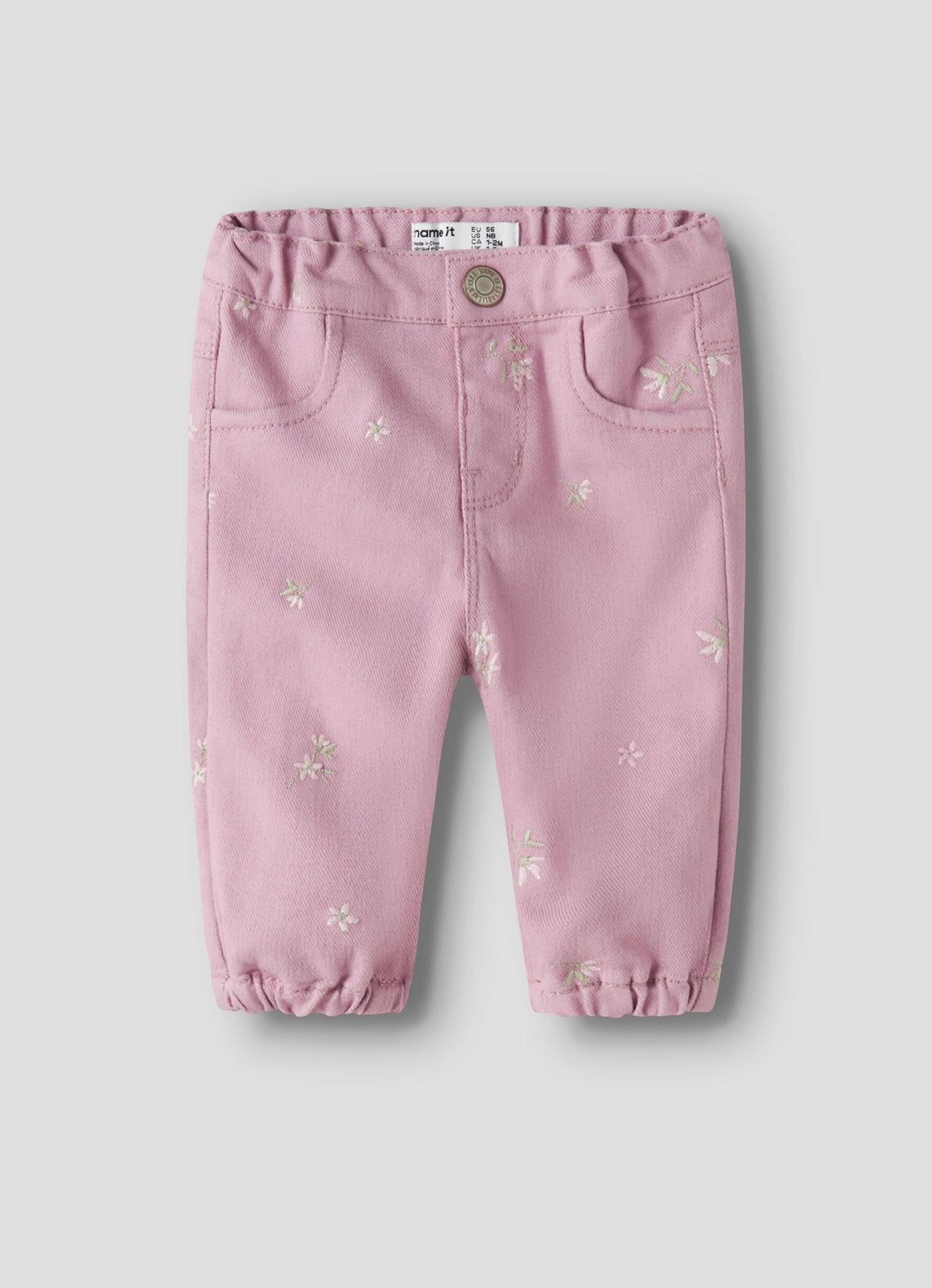 KOT PANTOLON PEMBE