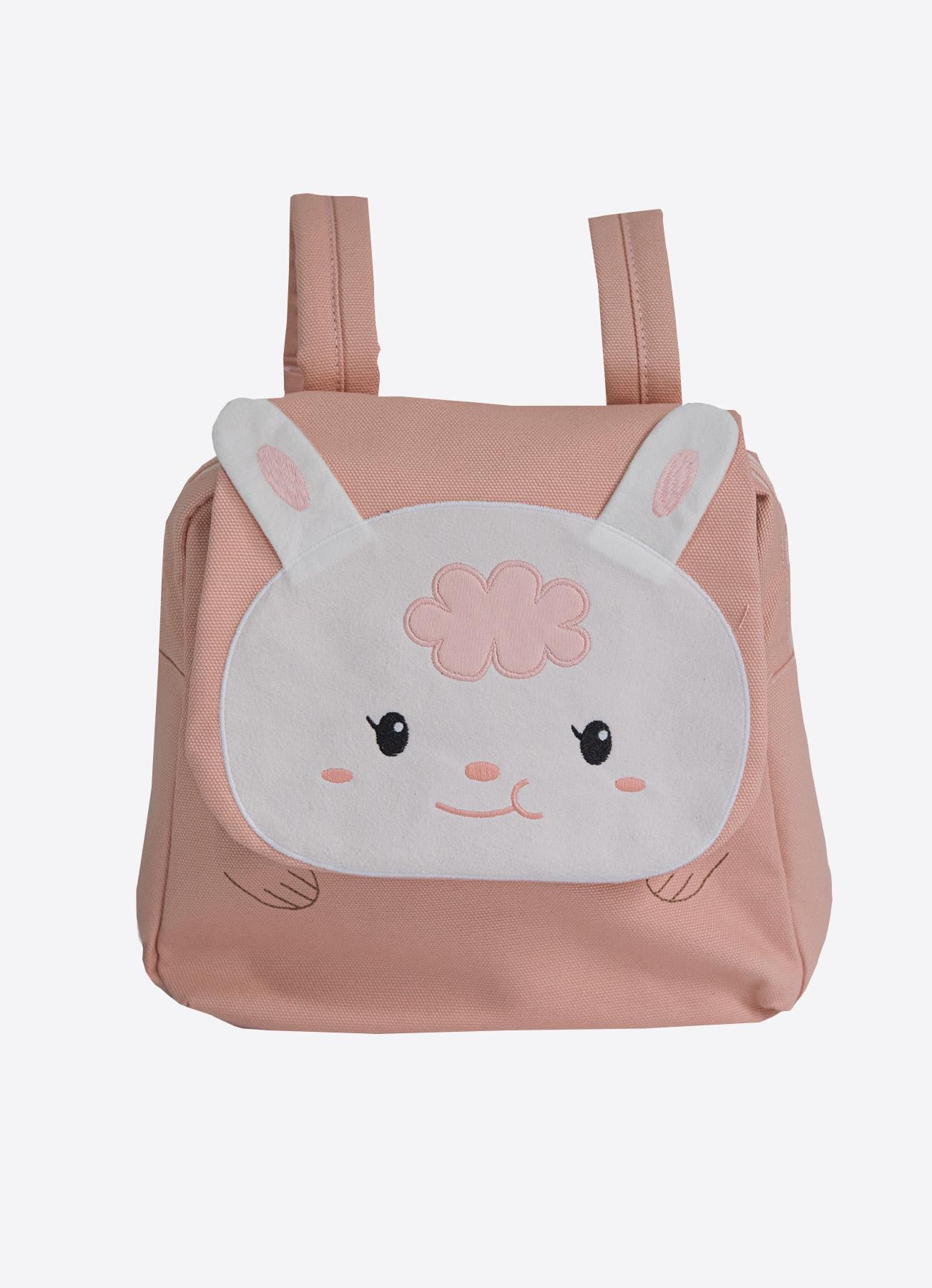 Mini Bag Sırt Çantası Somon Tavşan