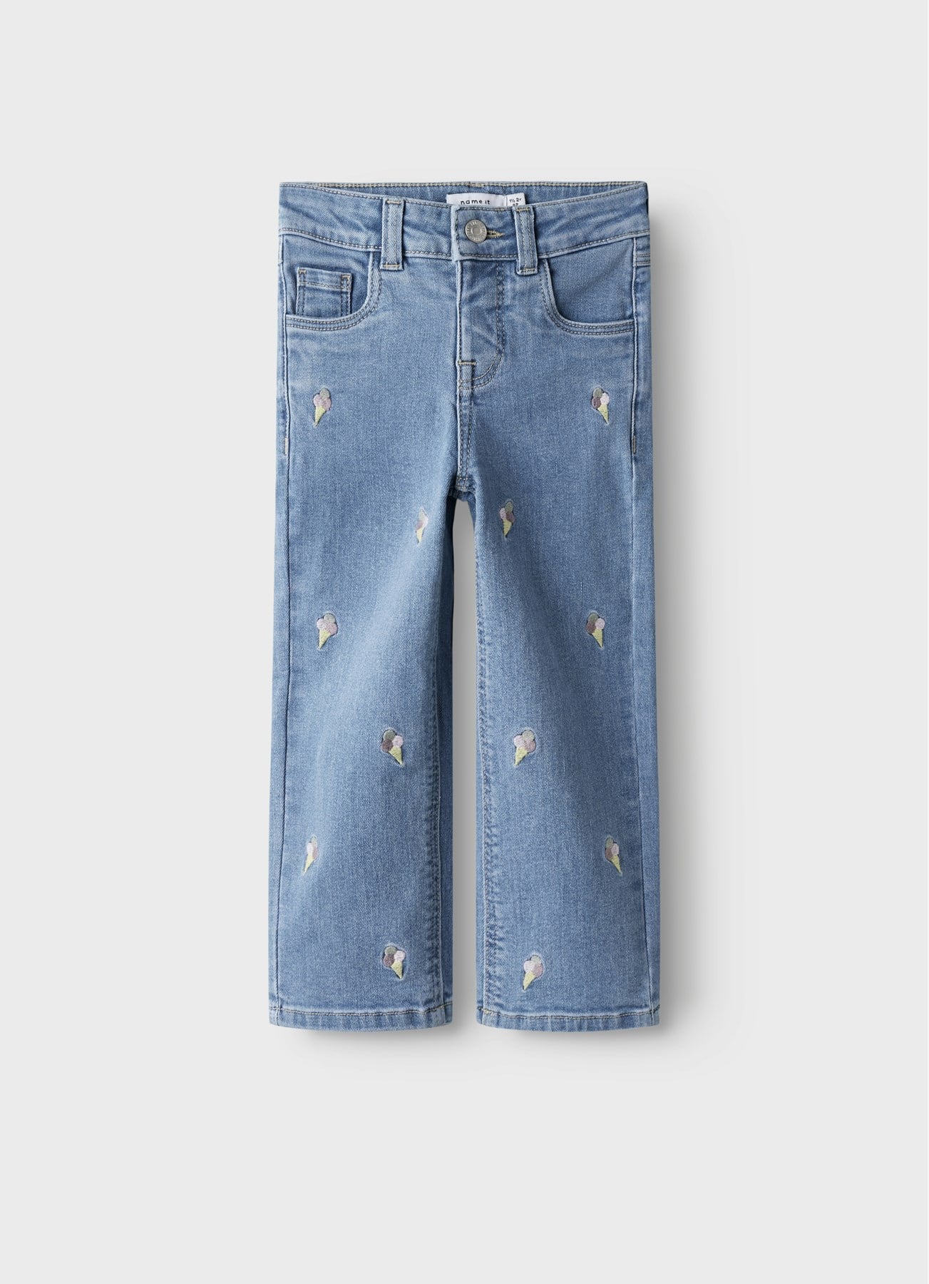 NAME IT KOT PANTOLON AÇIK MAVİ DENIM