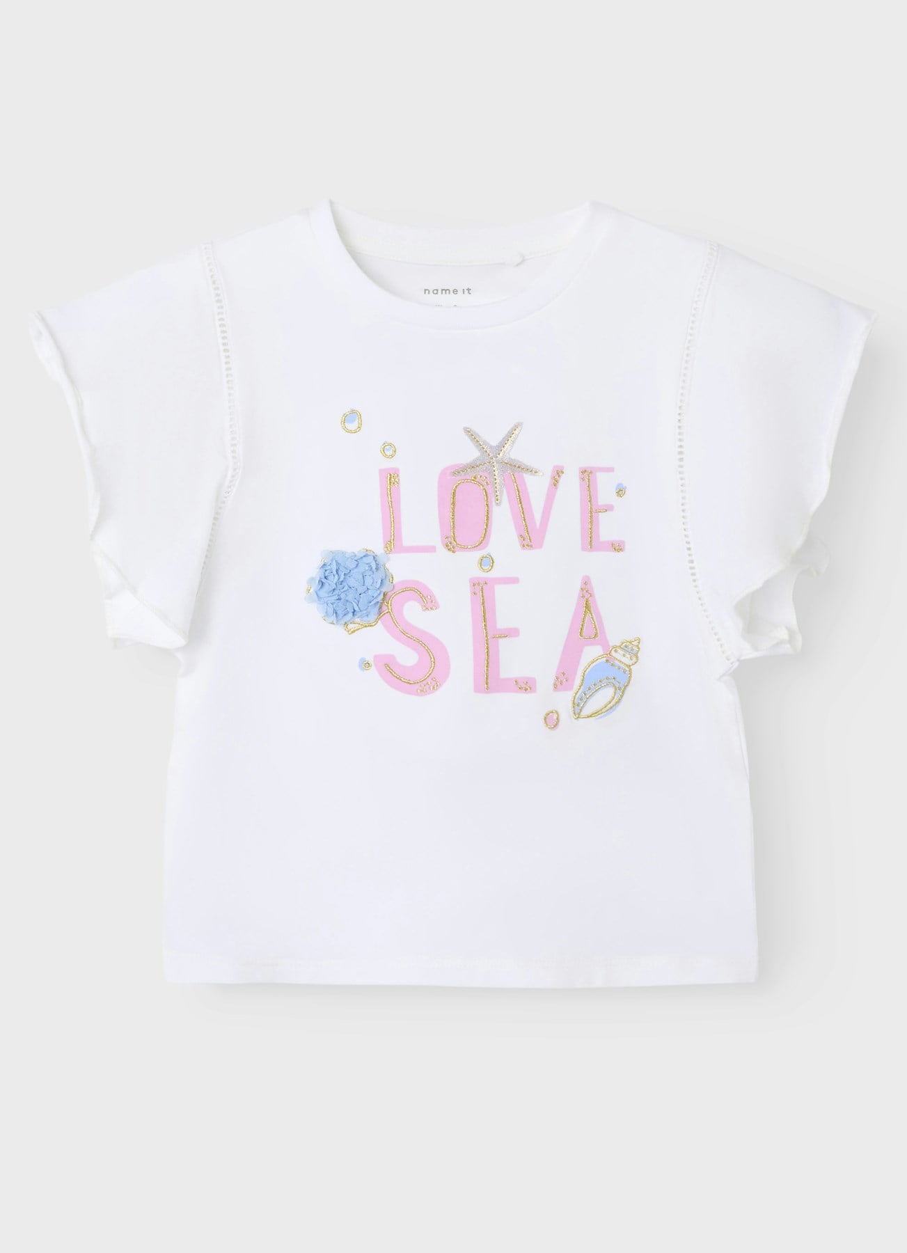 NAME IT TSHIRT BEYAZ