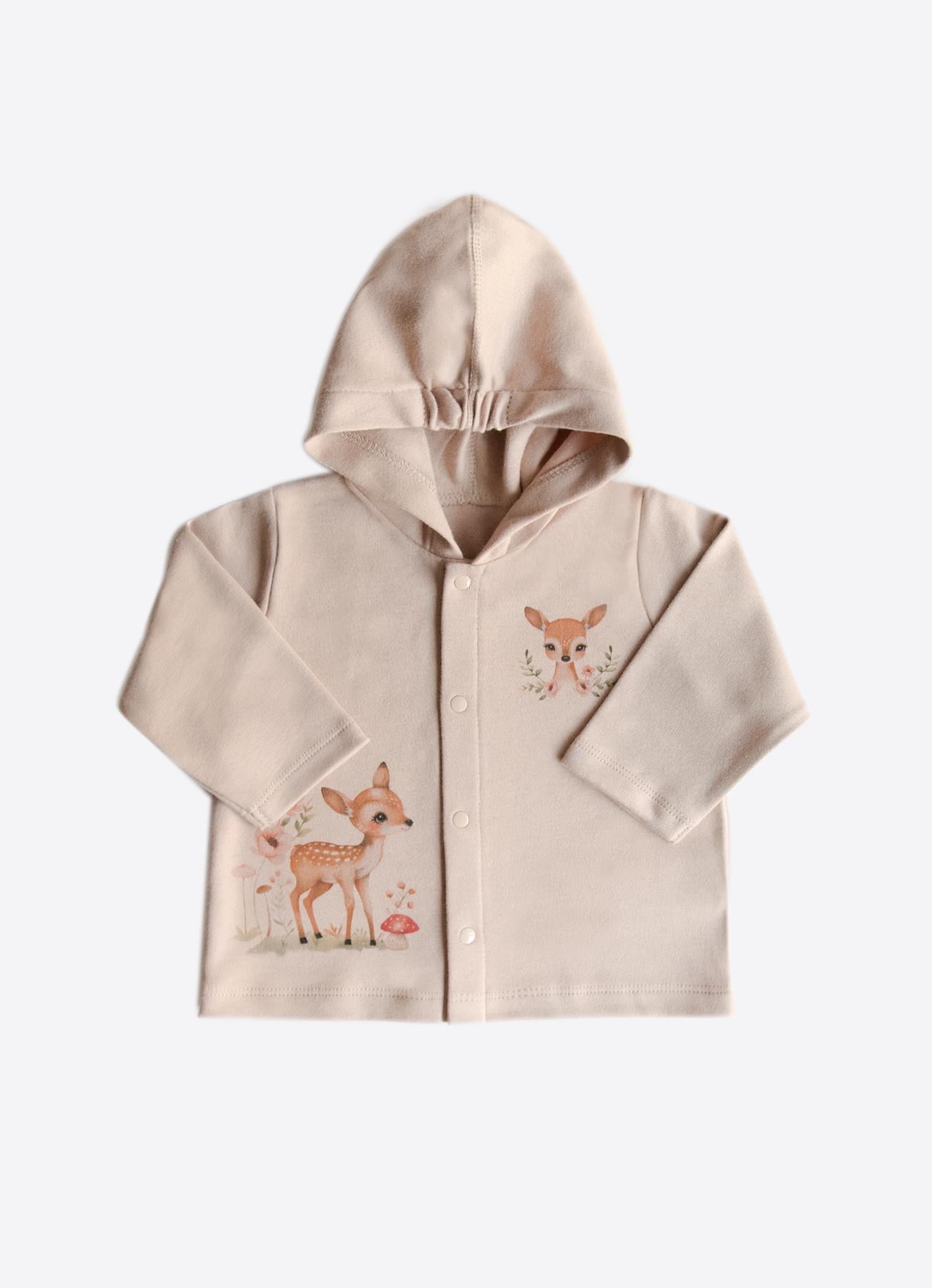 ORGANİK ARDEN HIRKA BEJ