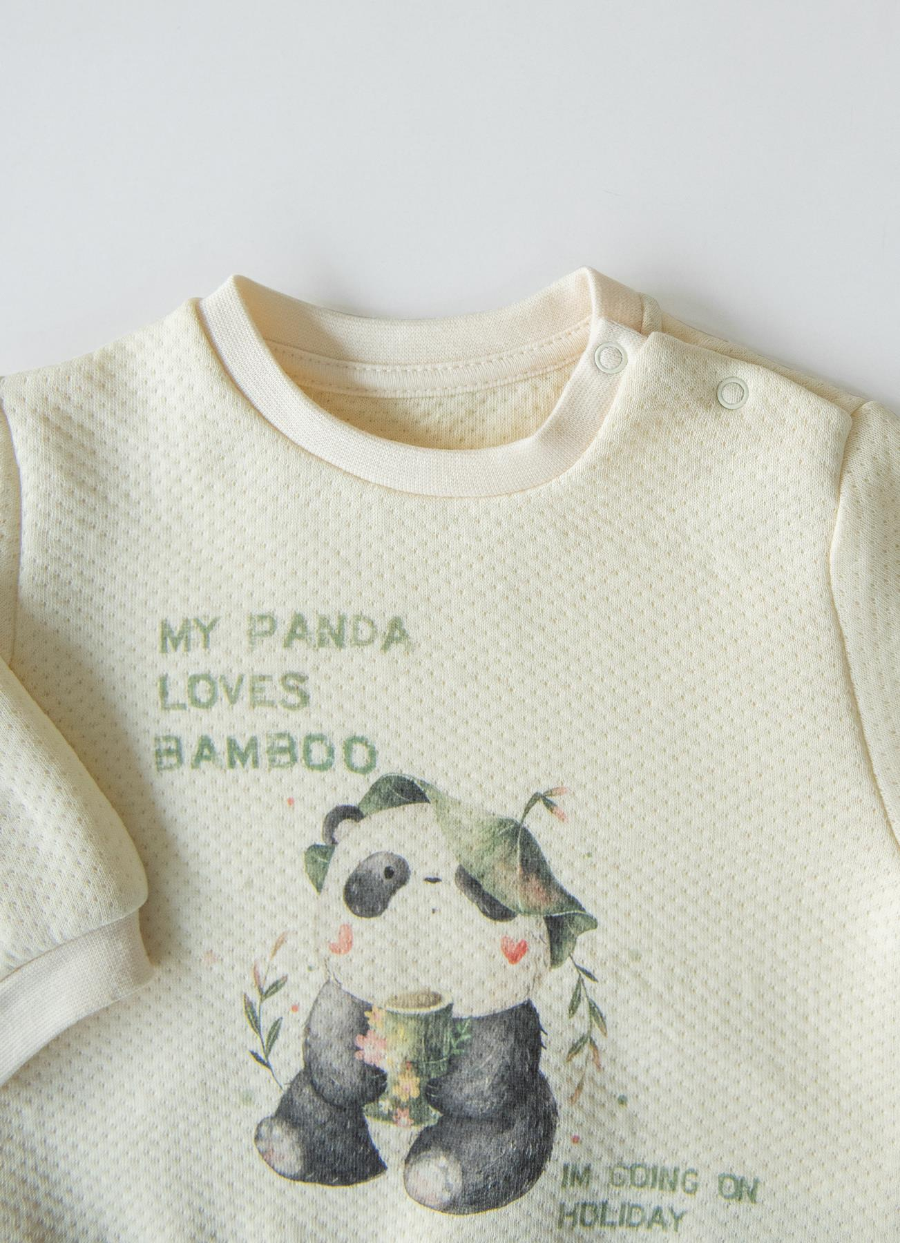 ORGANİK BAMBOO 2'Lİ TAKIM NATURAL