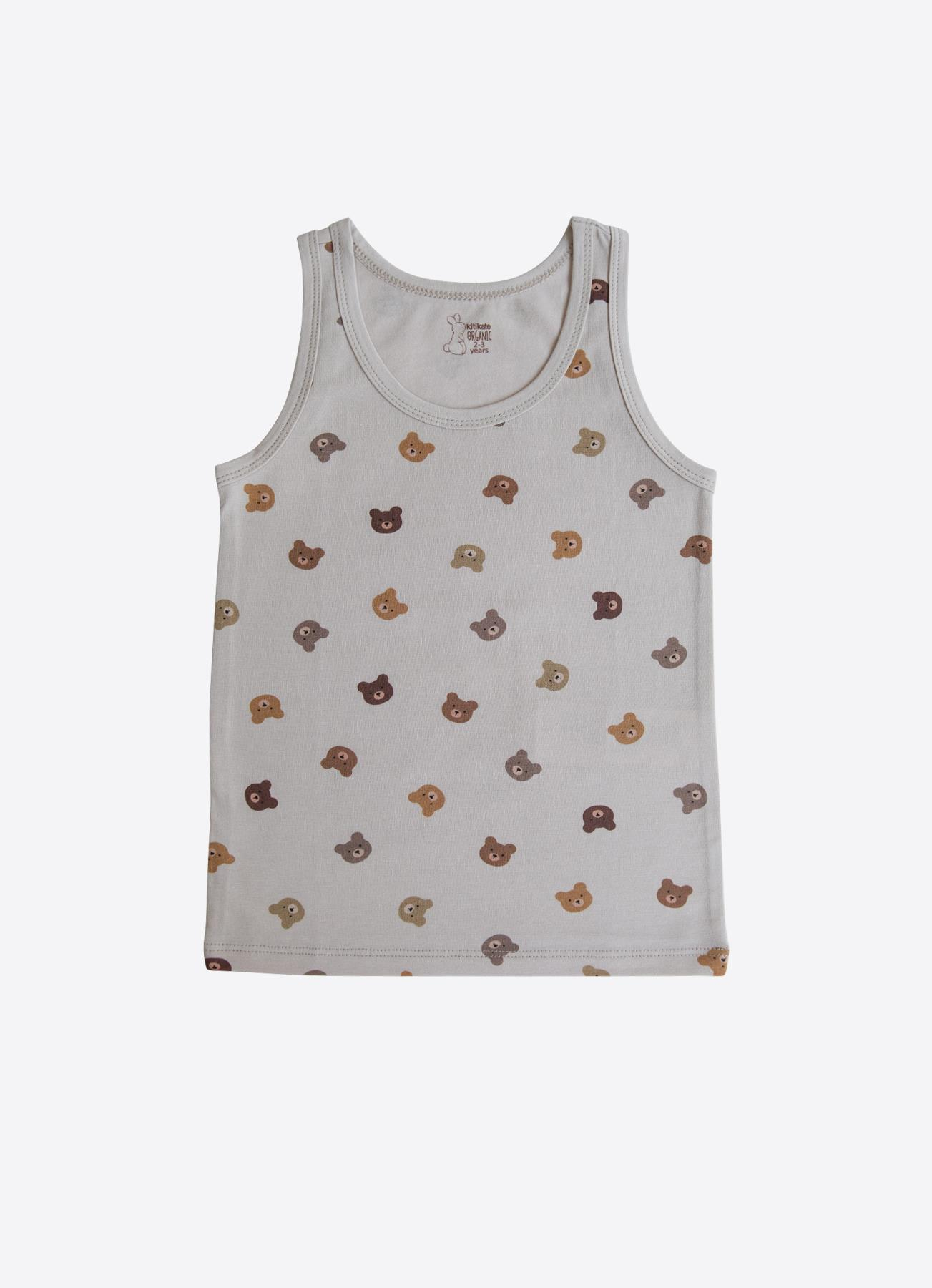 Organik Bear 3'lü Atlet Kahverengi