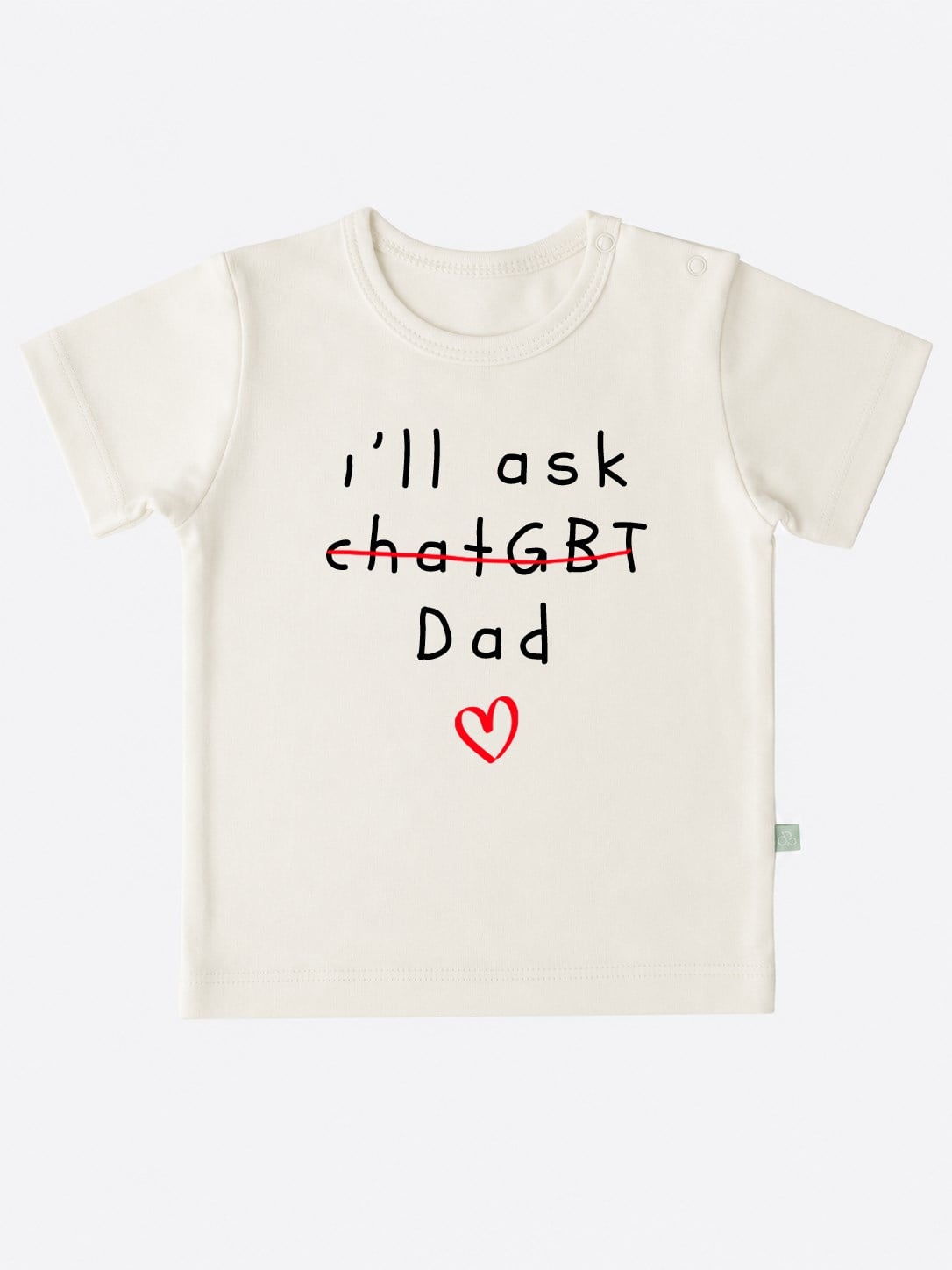 Organik Best Mom Ever Çocuk T-Shirt Ekru