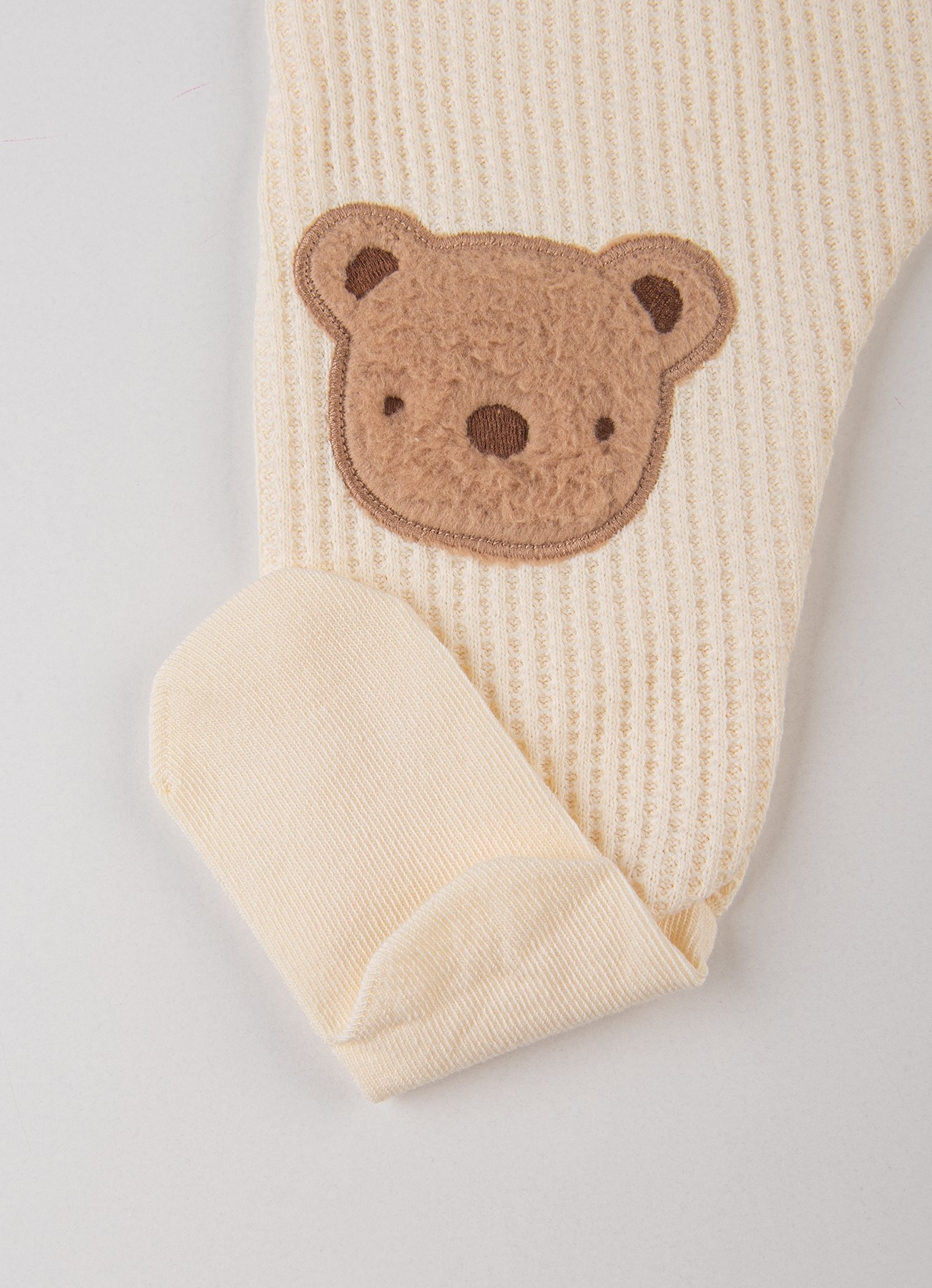 Organik Bobo Bear Çoraptolon Natural
