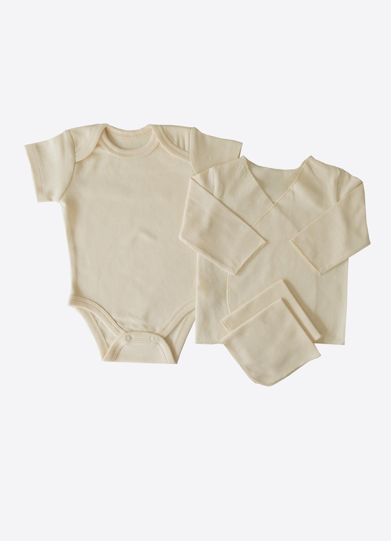 ORGANİK BUBU BEAR 12'Lİ ZIBIN SET NATURAL