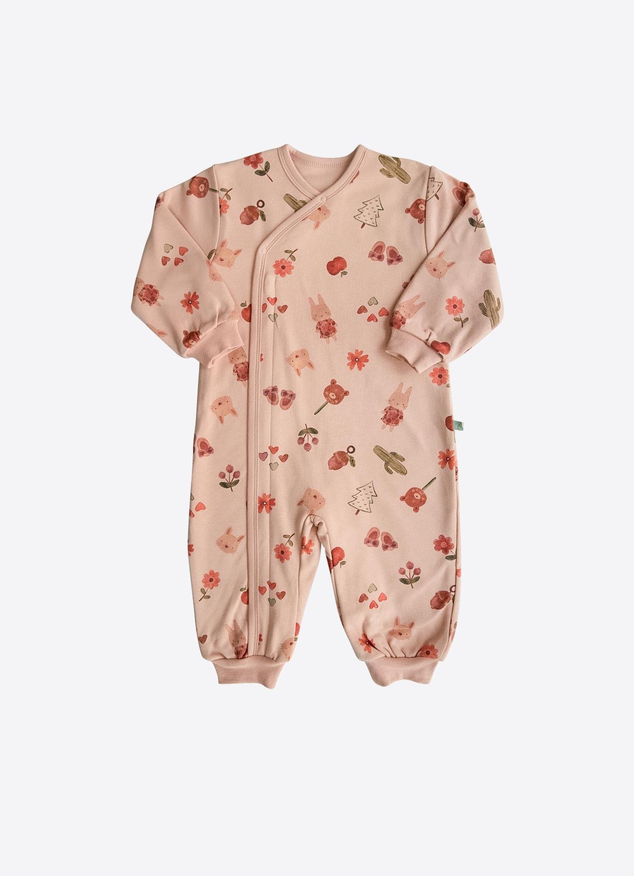 ORGANİK BUNNY UYKU TULUMU PEMBE