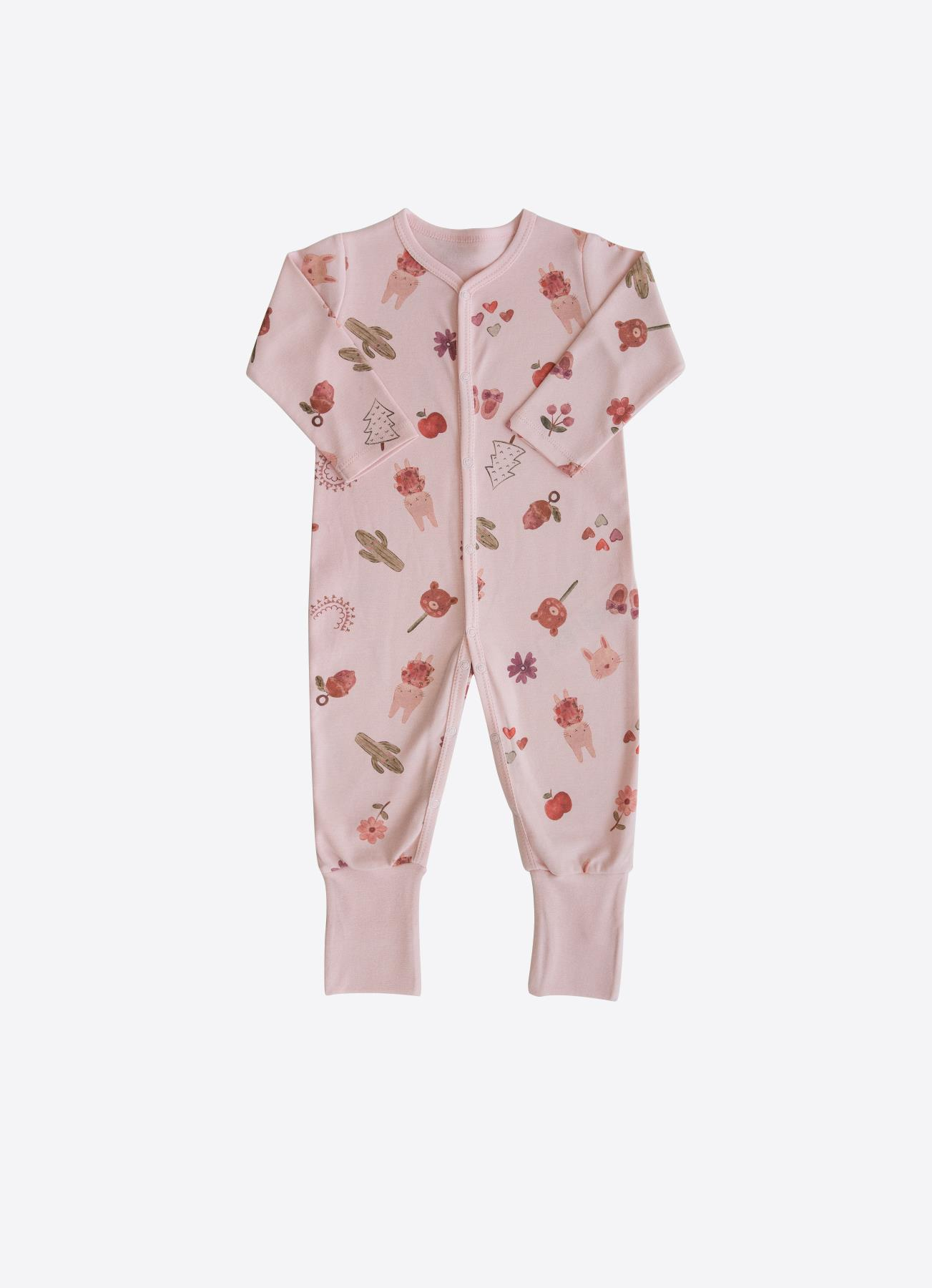 ORGANİK BUNNY ZUBY 3'LÜ TULUM PEMBE