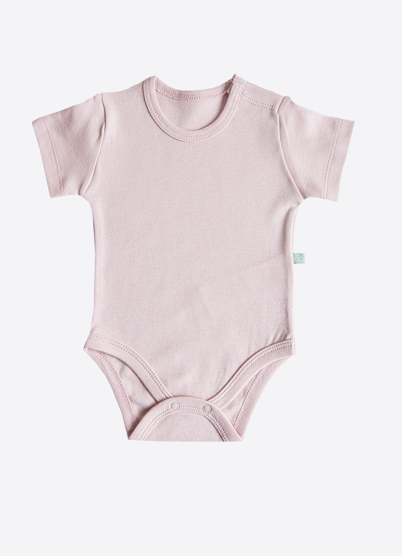 ORGANİK CUTE BUNNY 3'LÜ KISA KOL BODY PEMBE