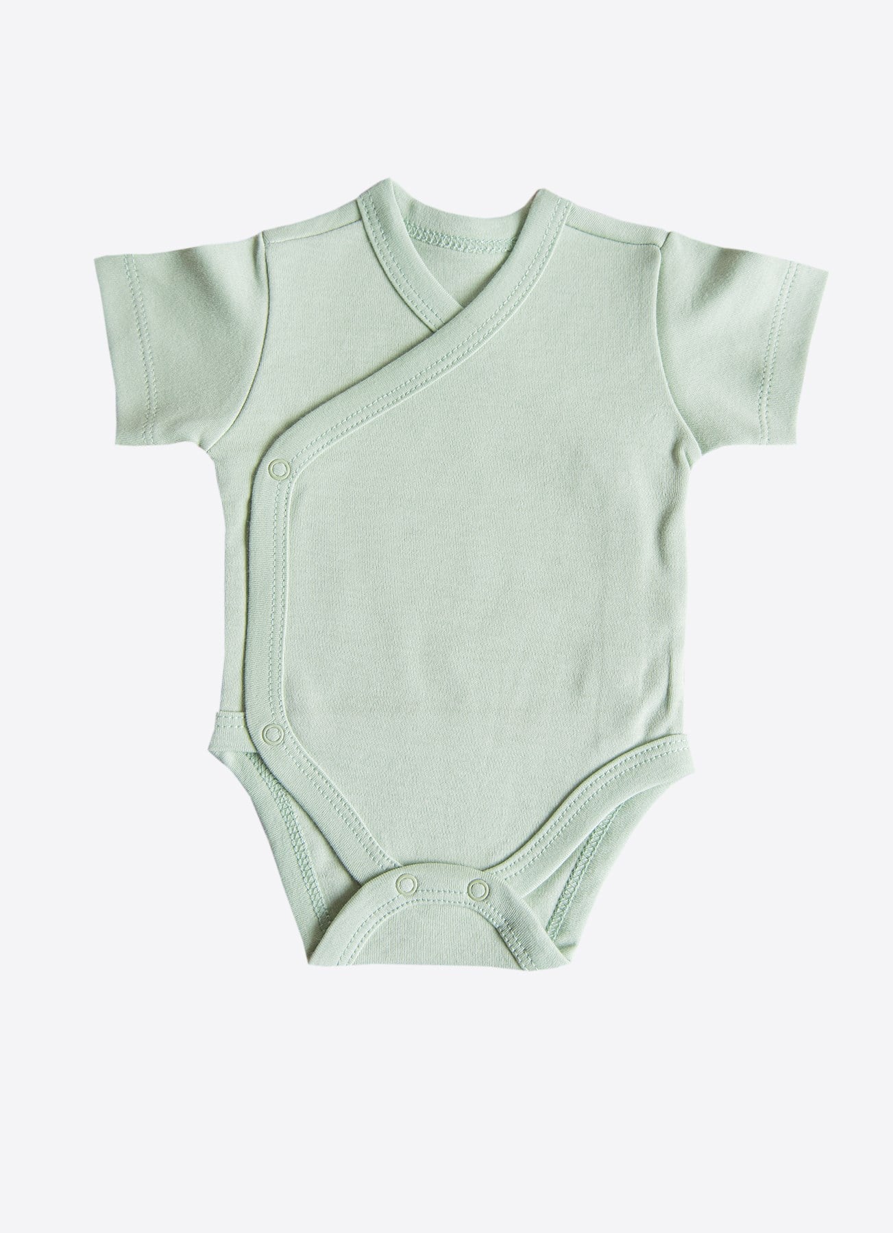 ORGANİK CUTE BUNNY 3'LÜ KRUVAZE KISA KOL BODY PEMBE