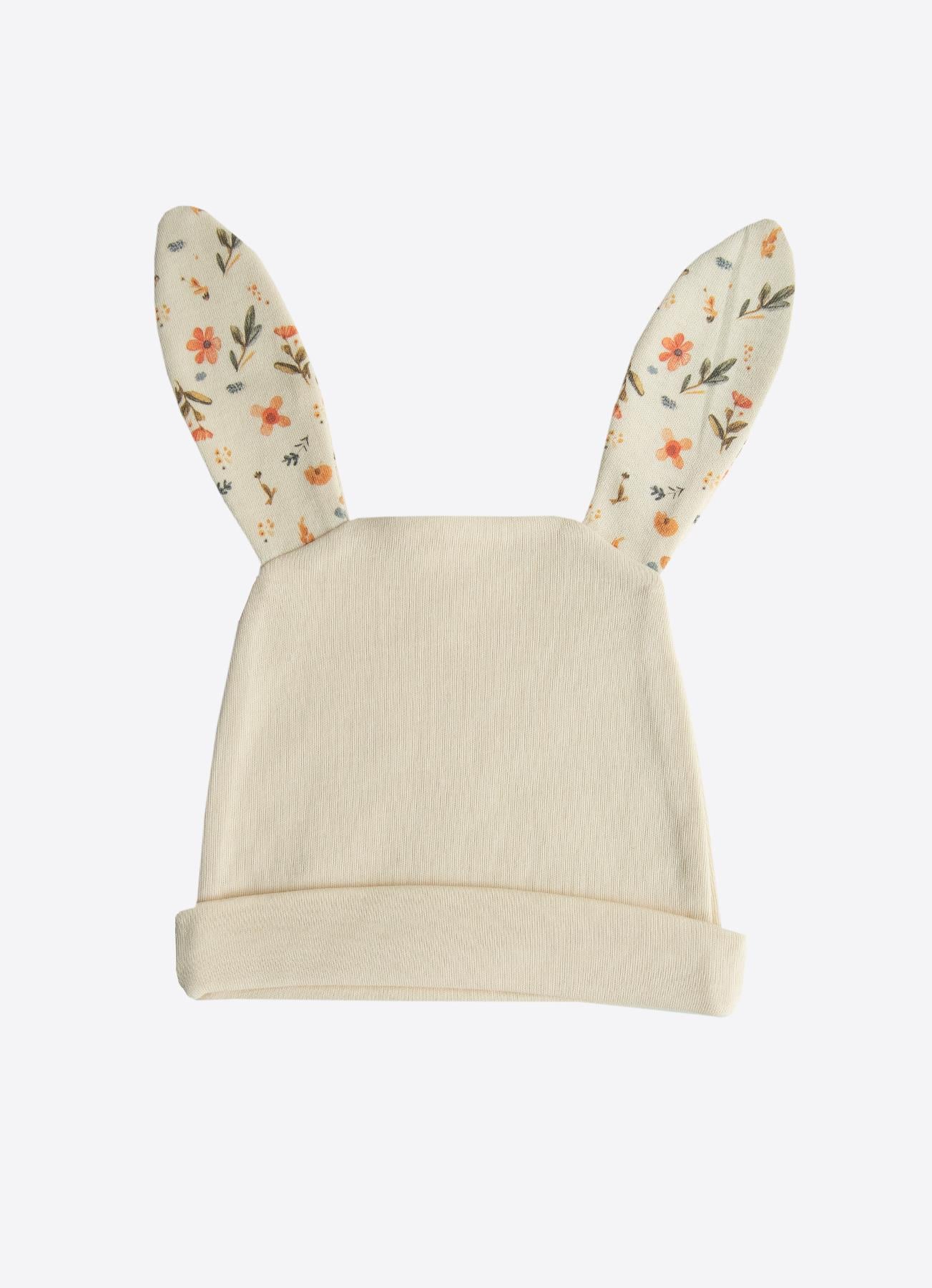 ORGANİK CUTE BUNNY 5'Lİ HASTANE ÇIKIŞ SETİ NATURAL
