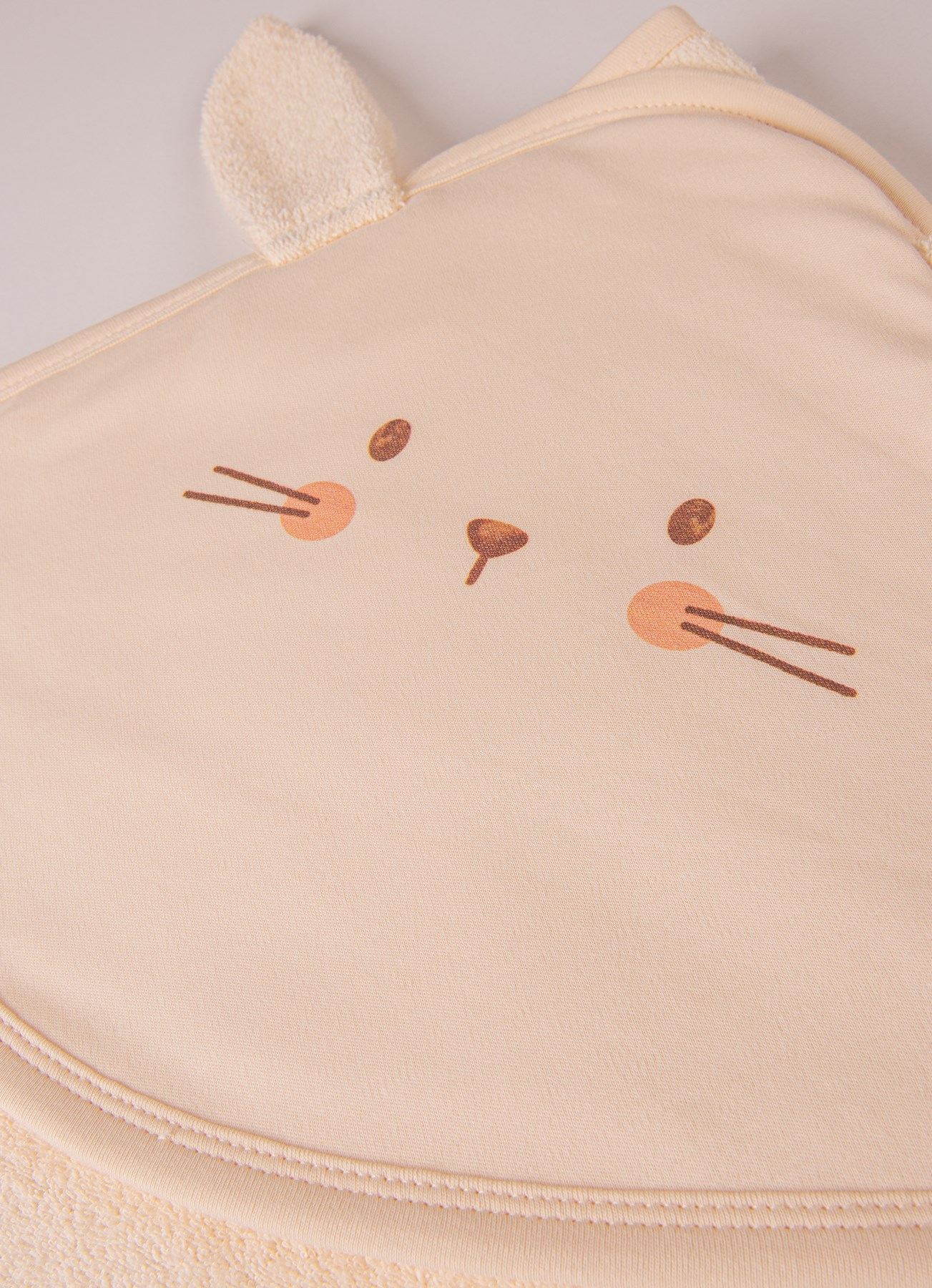 ORGANİK CUTE BUNNY BANYO SİLGİSİ NATURAL