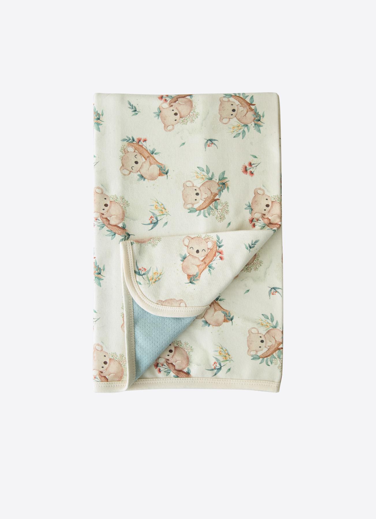 Organik Cute Koala 10'lu Zıbın Set Natural
