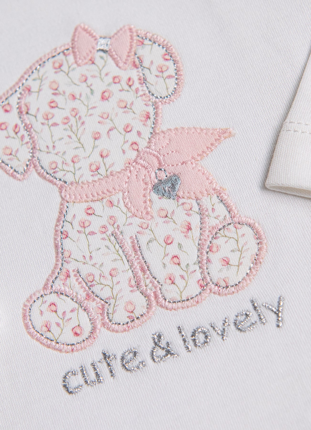 ORGANİK CUTE LOVELY SWEAT EKRU