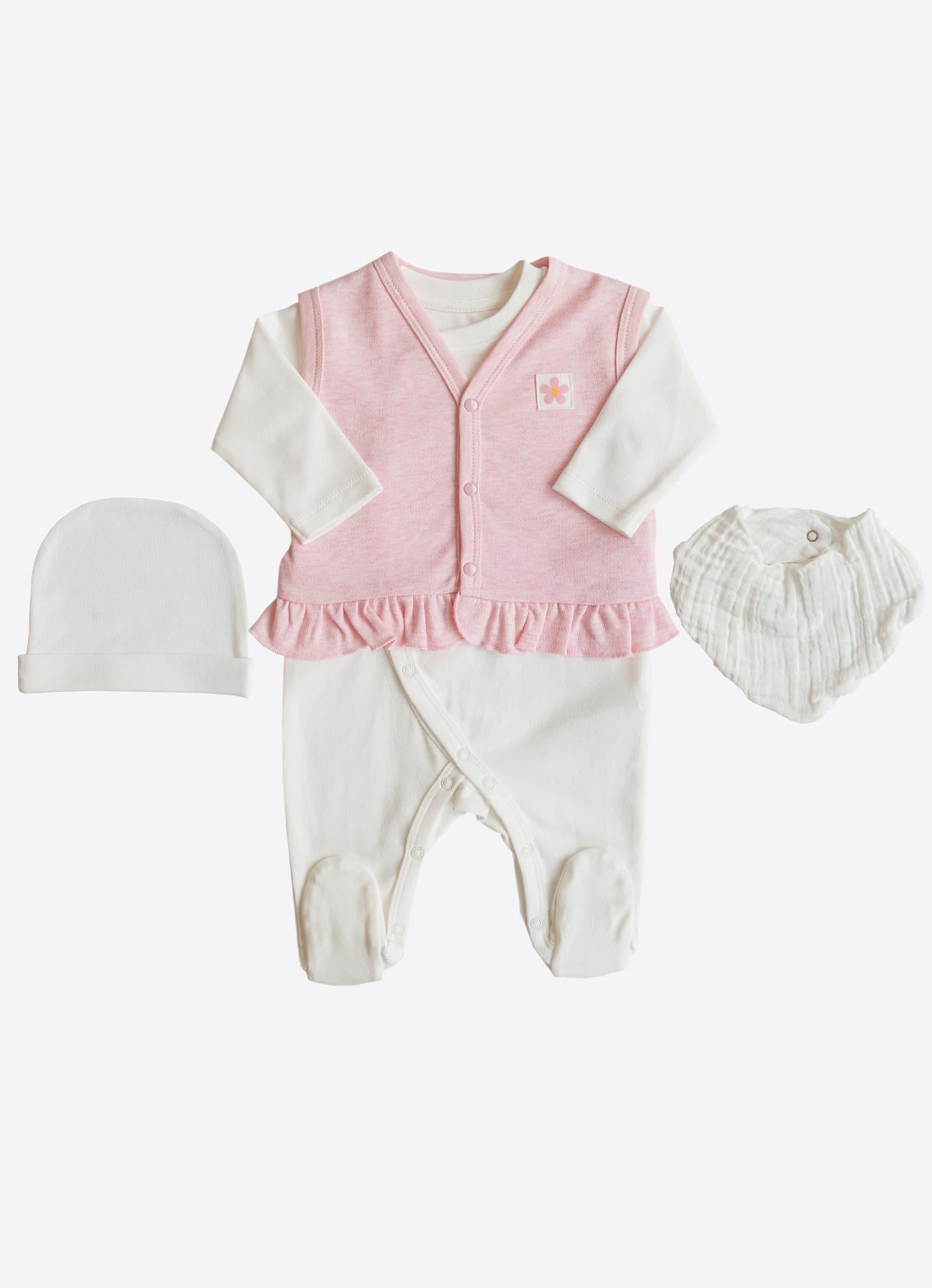 ORGANİK DAISY DAYS 4'LÜ SET PEMBE