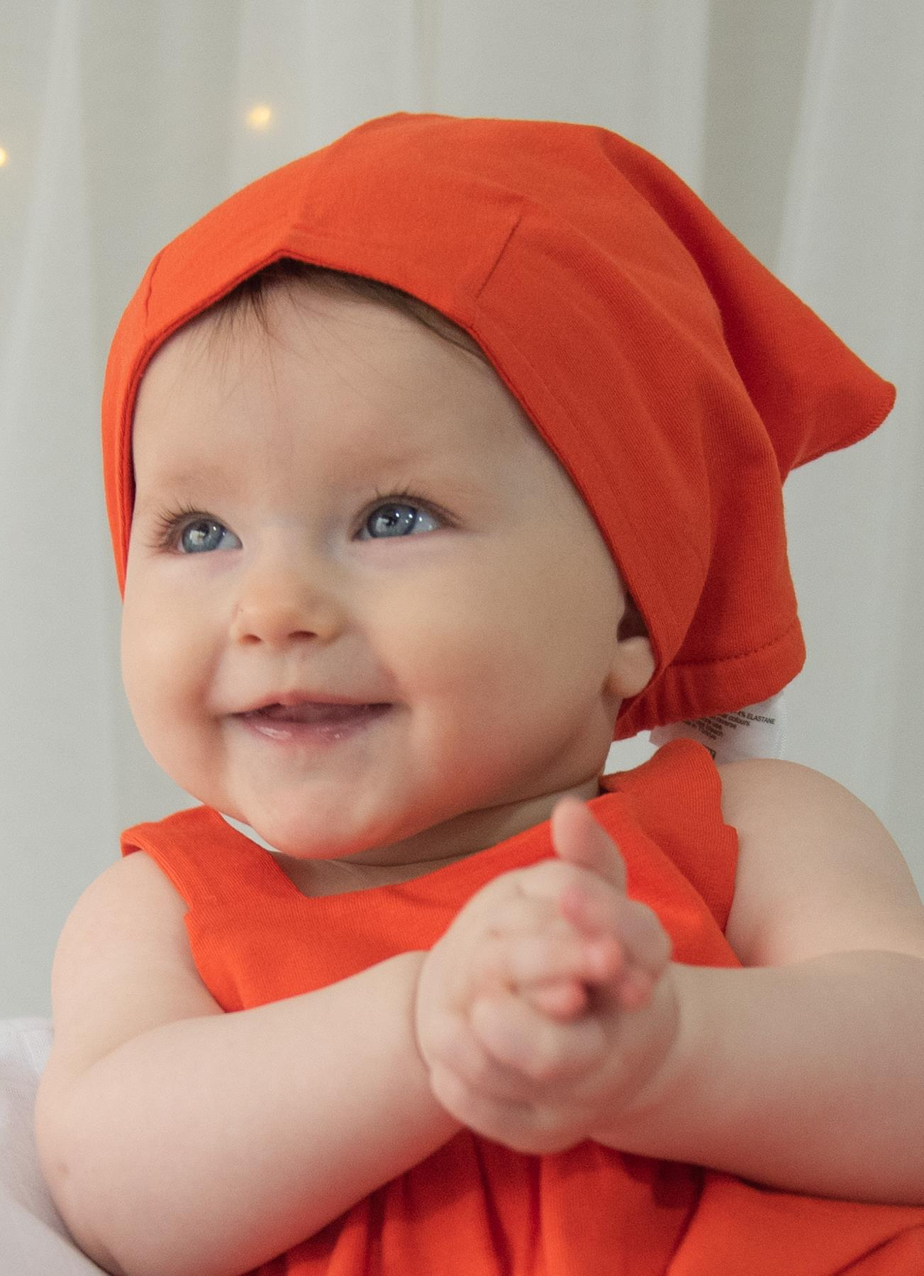 ORGANİK DANYA ŞAPKA KIRMIZI