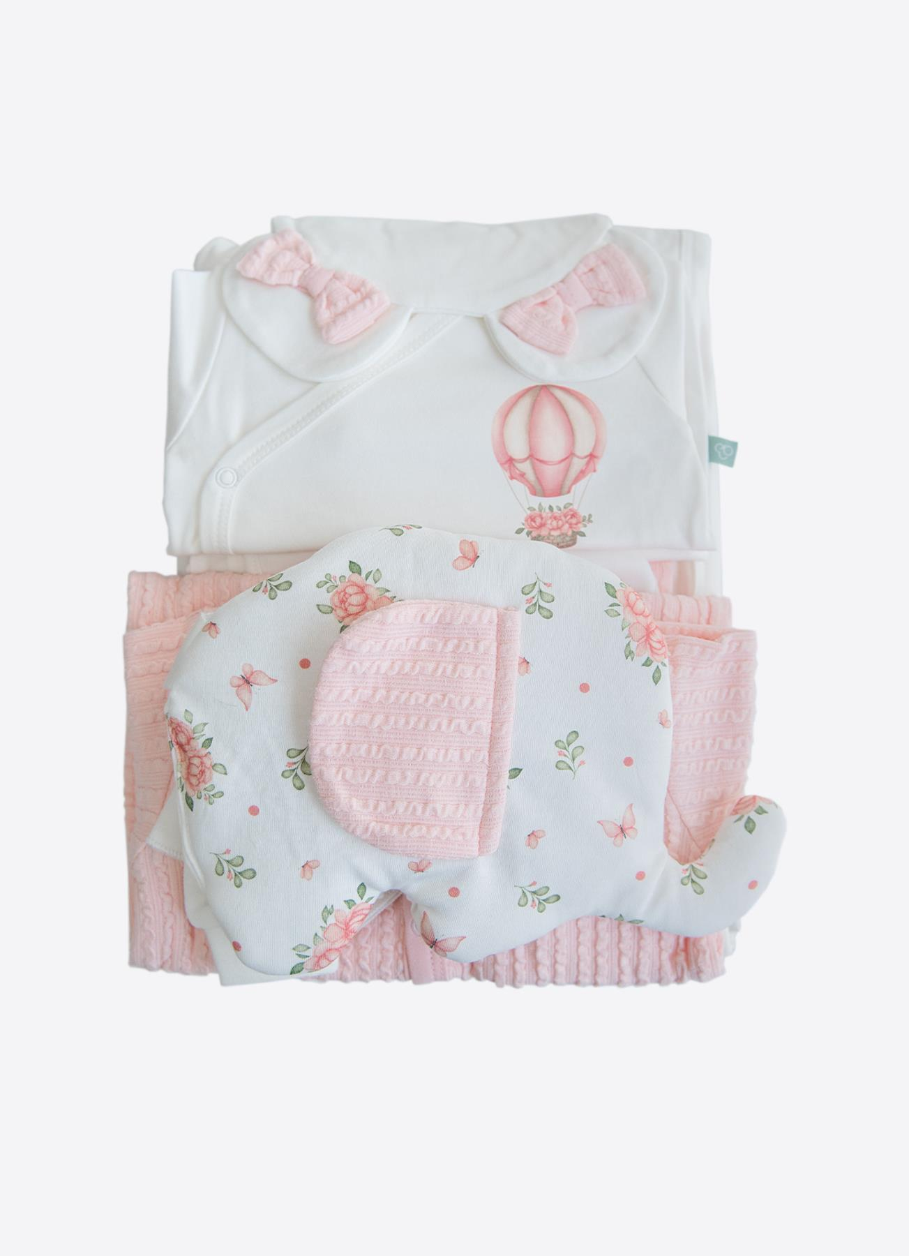 ORGANİK DREAM BIG 12'Lİ HASTANE ÇIKIŞ SETİ PEMBE