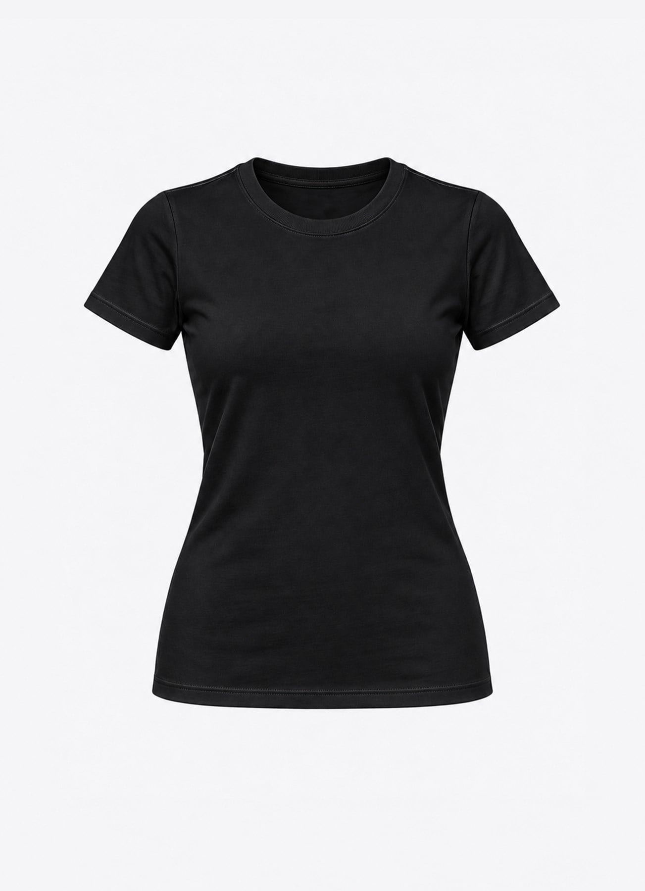 ORGANİK ELIZA SLIMFIT T-SHIRT SİYAH