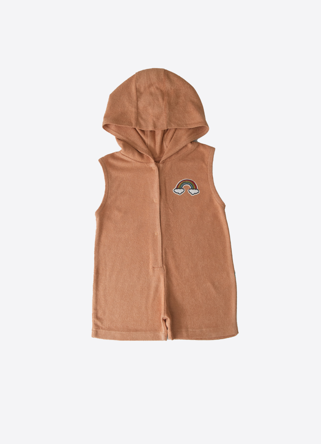 Organik Erkek Havlu Şort Tulum Tarçın