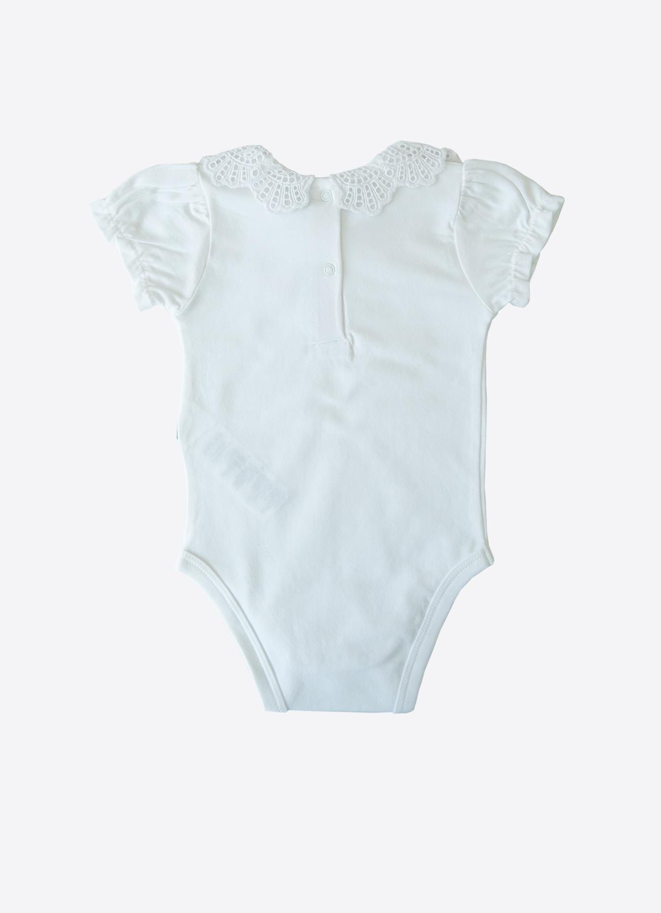 ORGANİK FANTEZİ KISA KOL BODY BEYAZ
