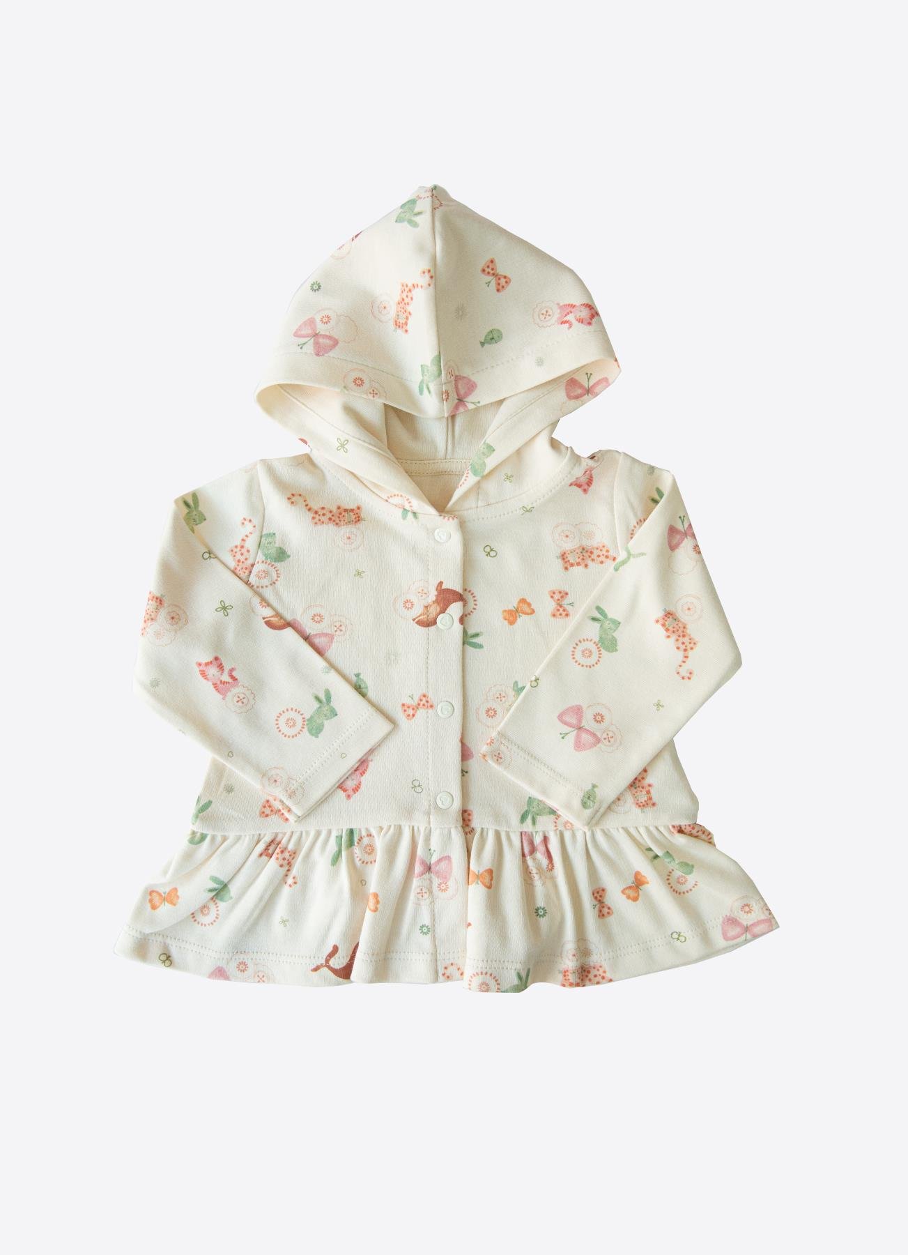 ORGANİK FIONA 3'LÜ TAKIM LİLA-YEŞİL-NATURAL