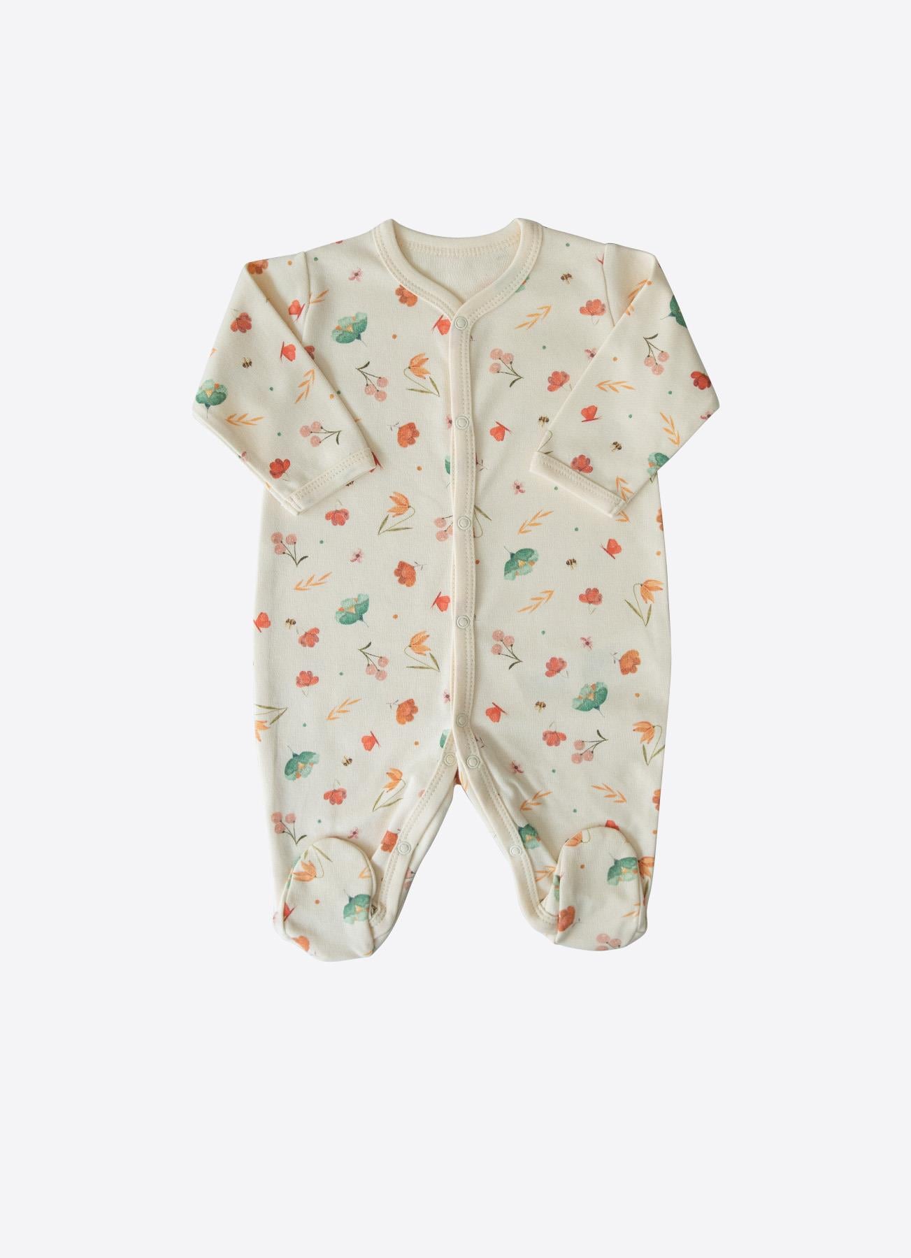 ORGANİK FLOWERS 10'LU ZIBIN SET NATURAL