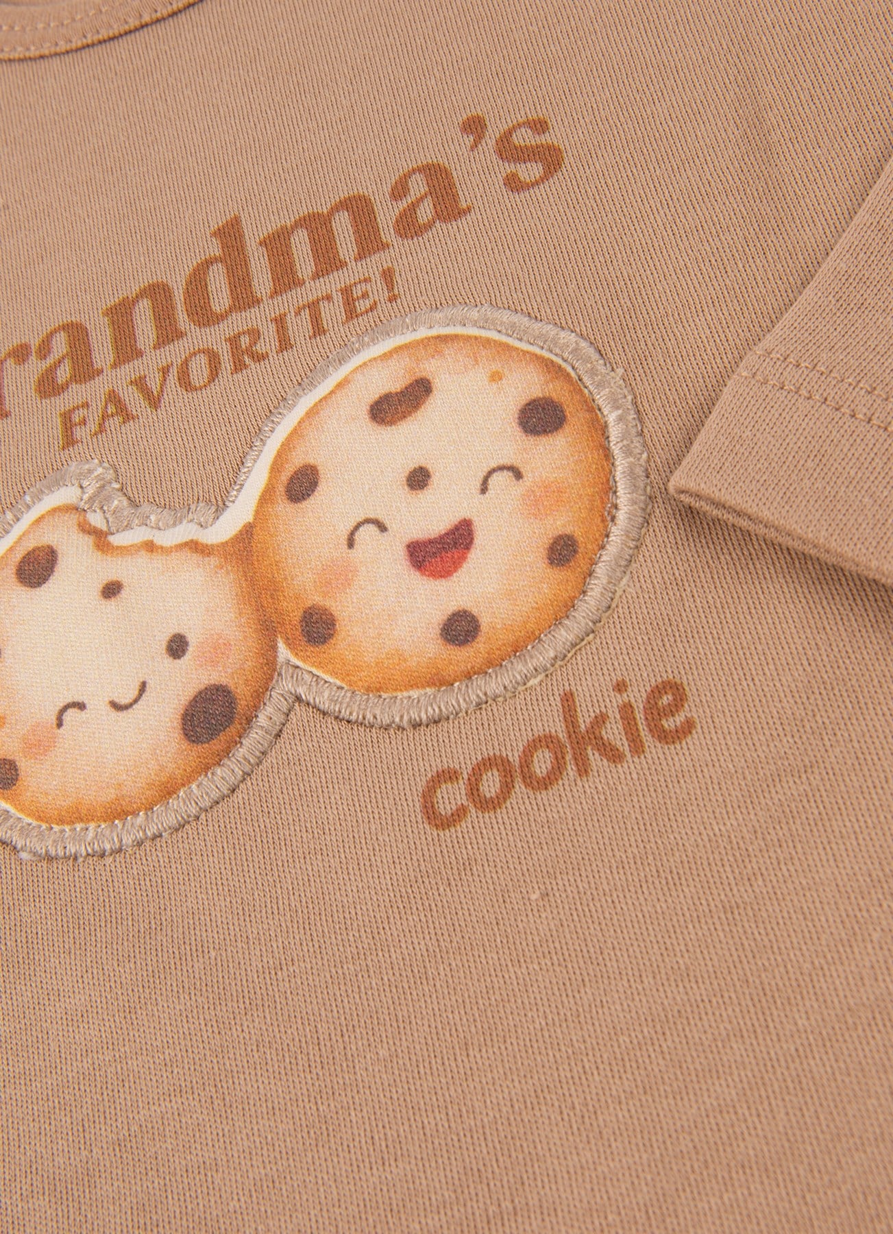 ORGANİK GRANDMA'S COOKIE 2'Lİ TAKIM BEJ