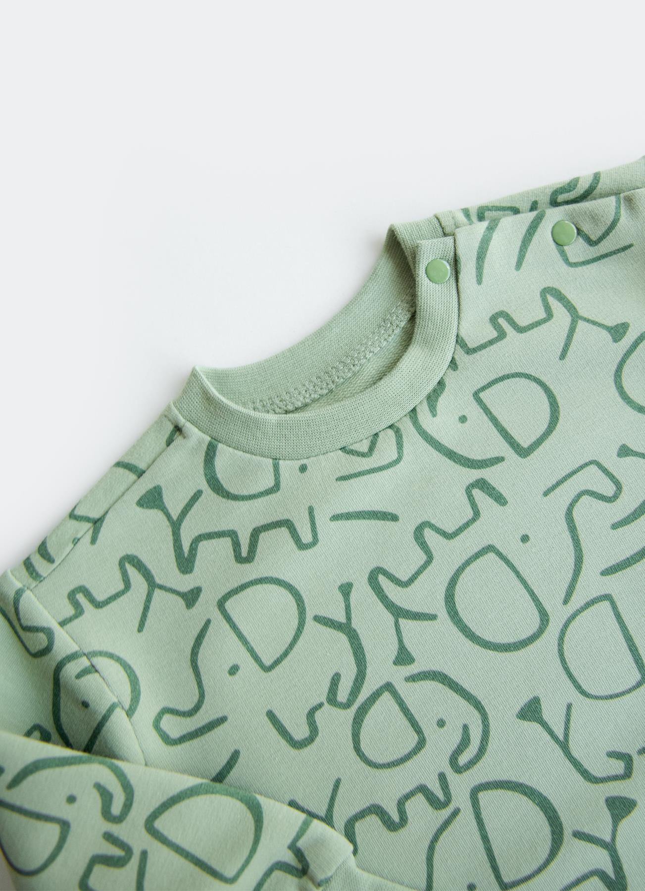 Organik Green Elephant 2'li Takım Yeşil